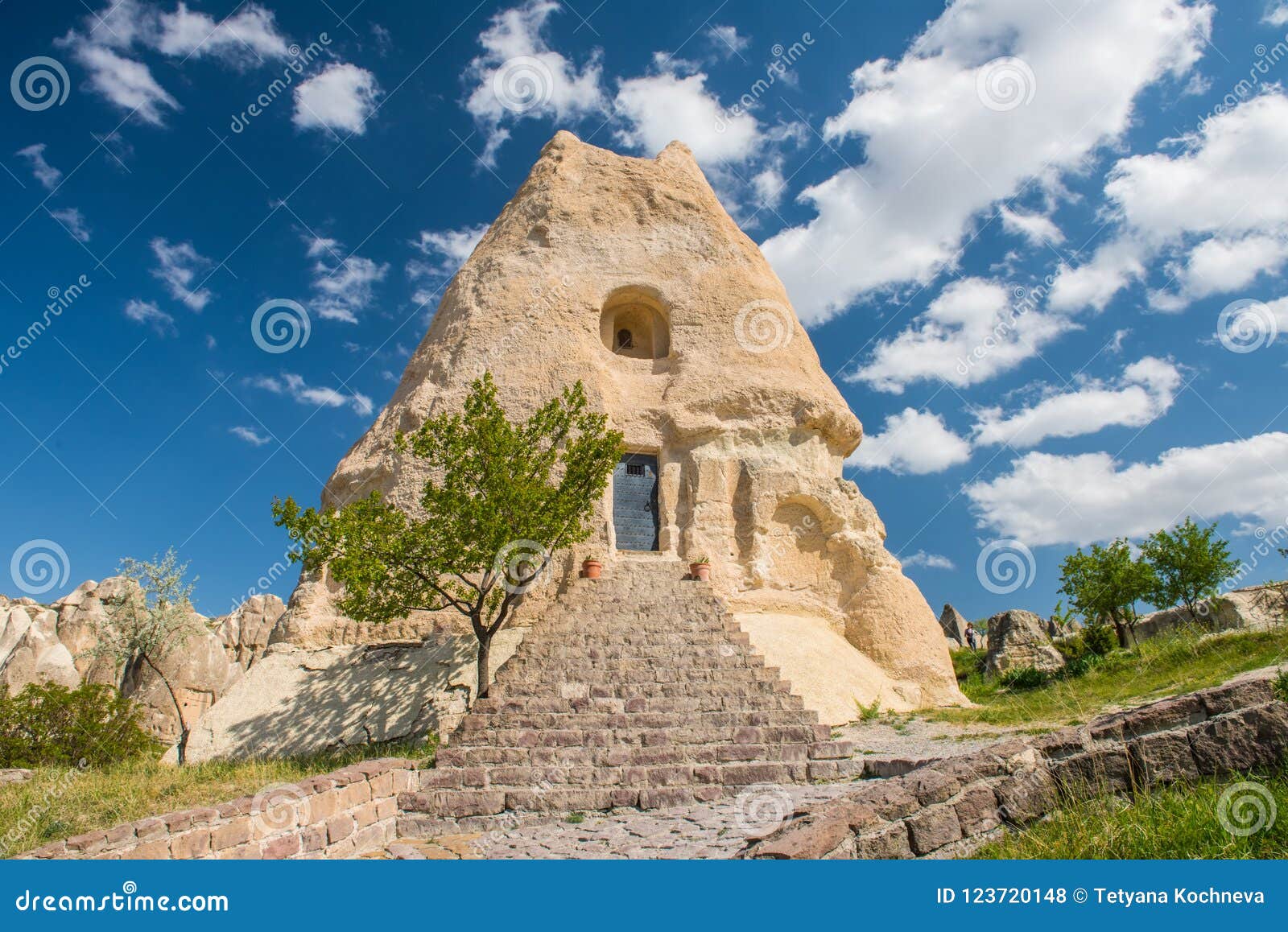 el nazar christian church, gereme cappadocia, turkey