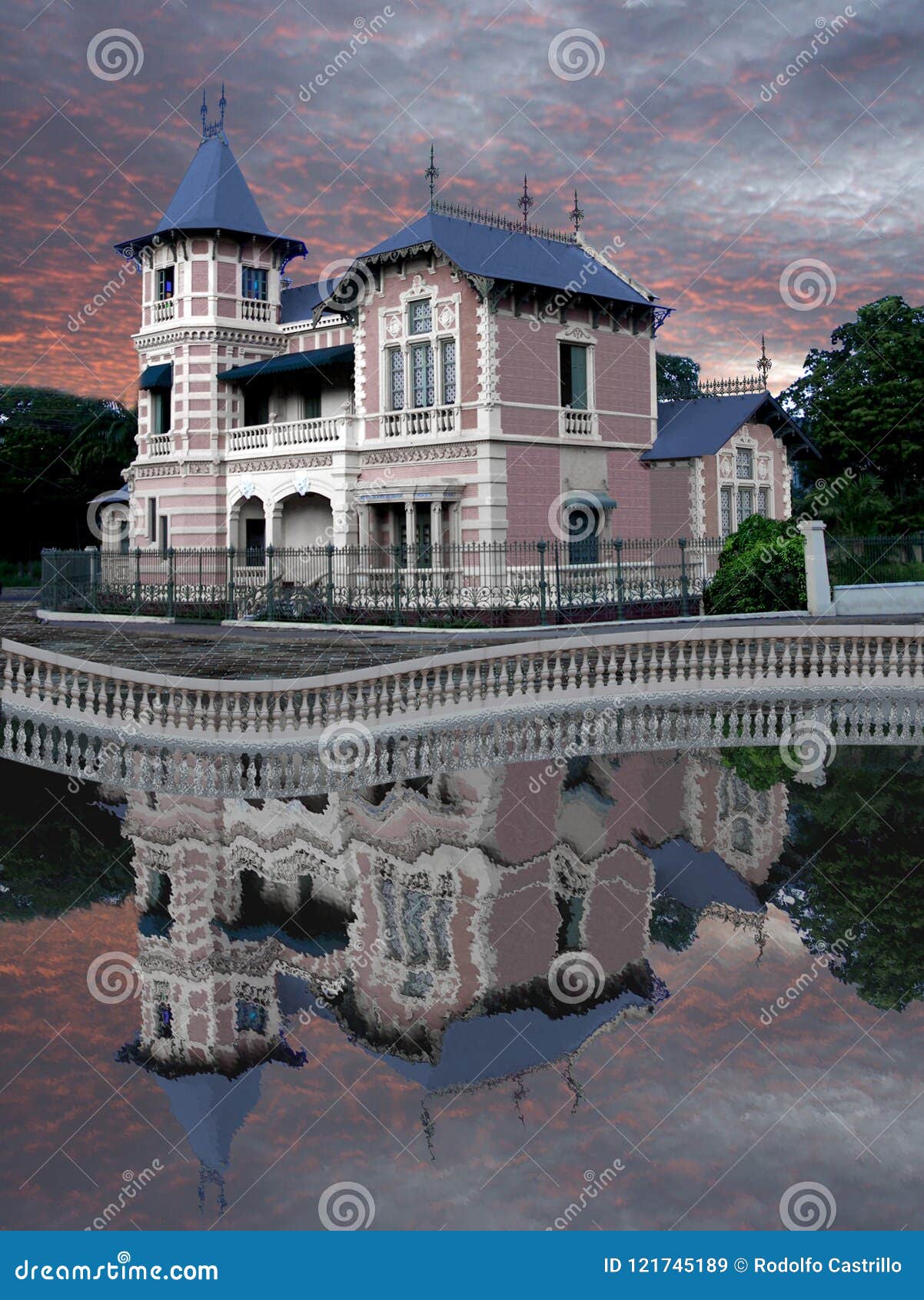 El palacio del Iturriza imagen de archivo. Imagen de ...