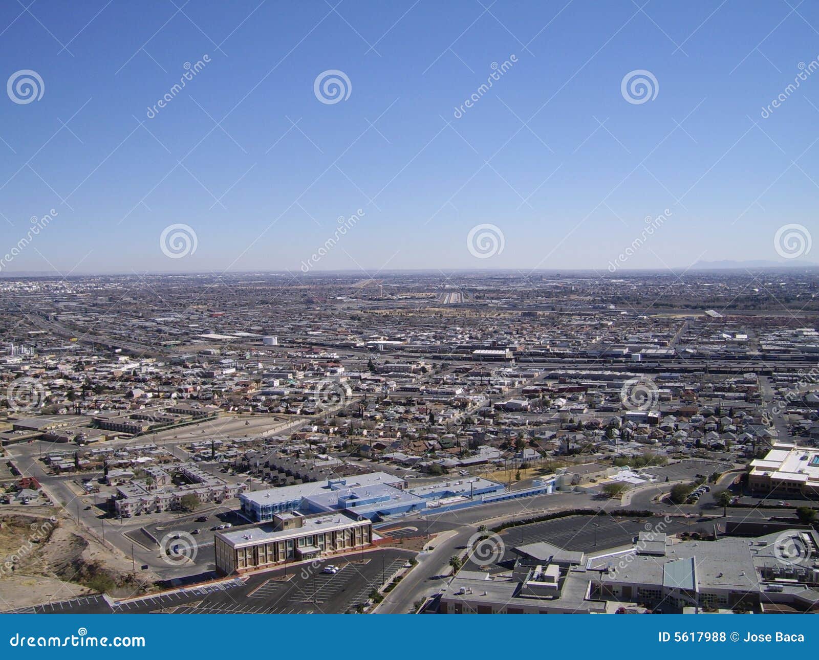el paso from above