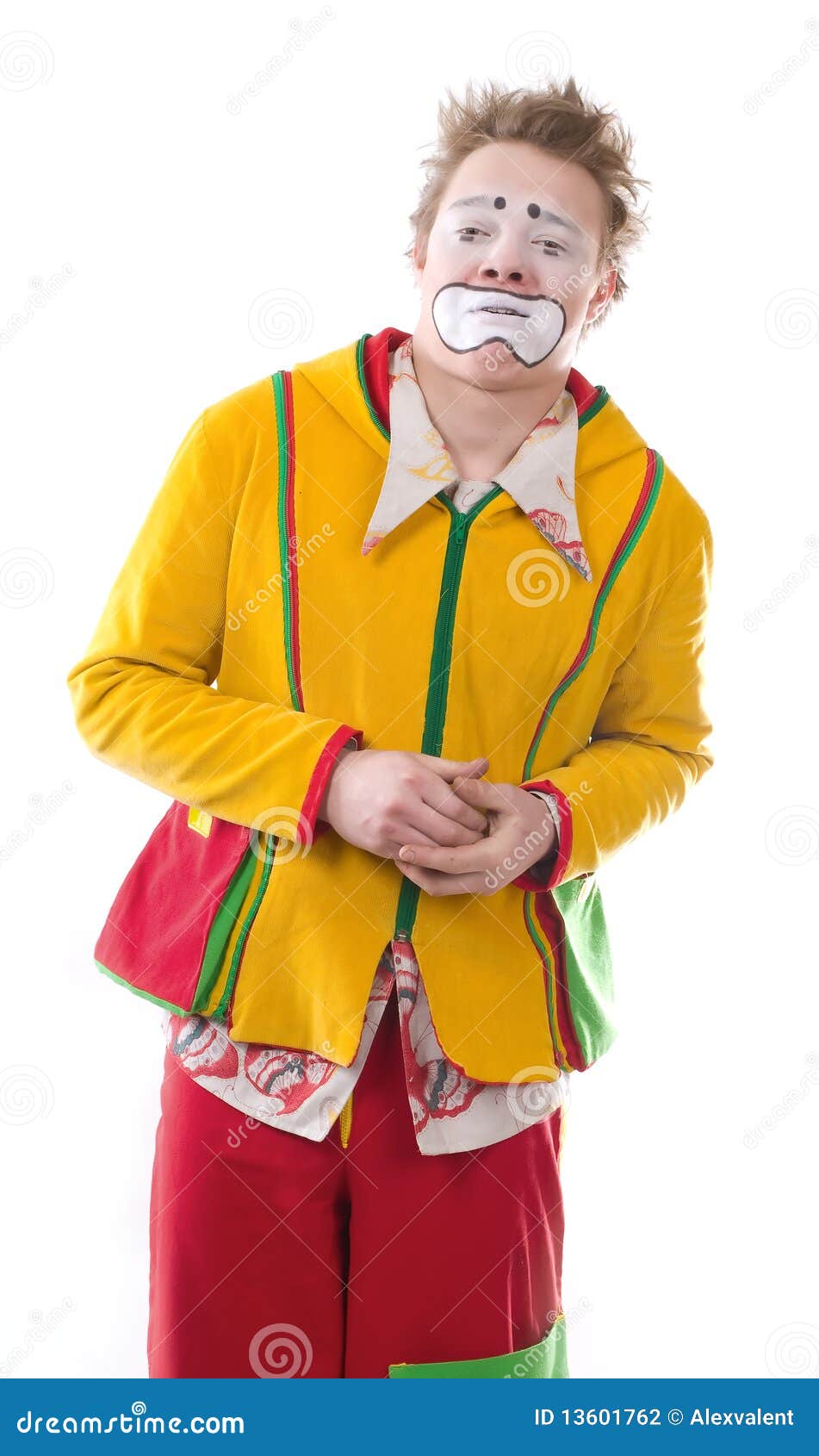 El payaso foto de archivo. Imagen de payaso, divertido 13601762