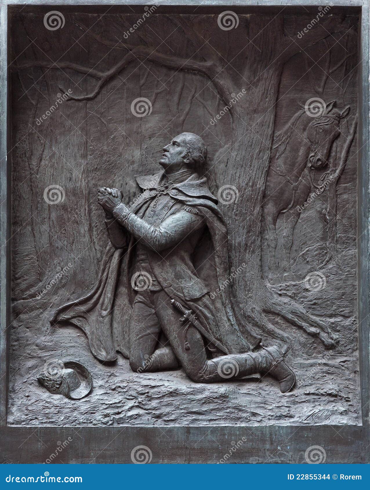 La oración en Valley Forge foto de archivo. Imagen de valle - 22855344, image size:1276x1690