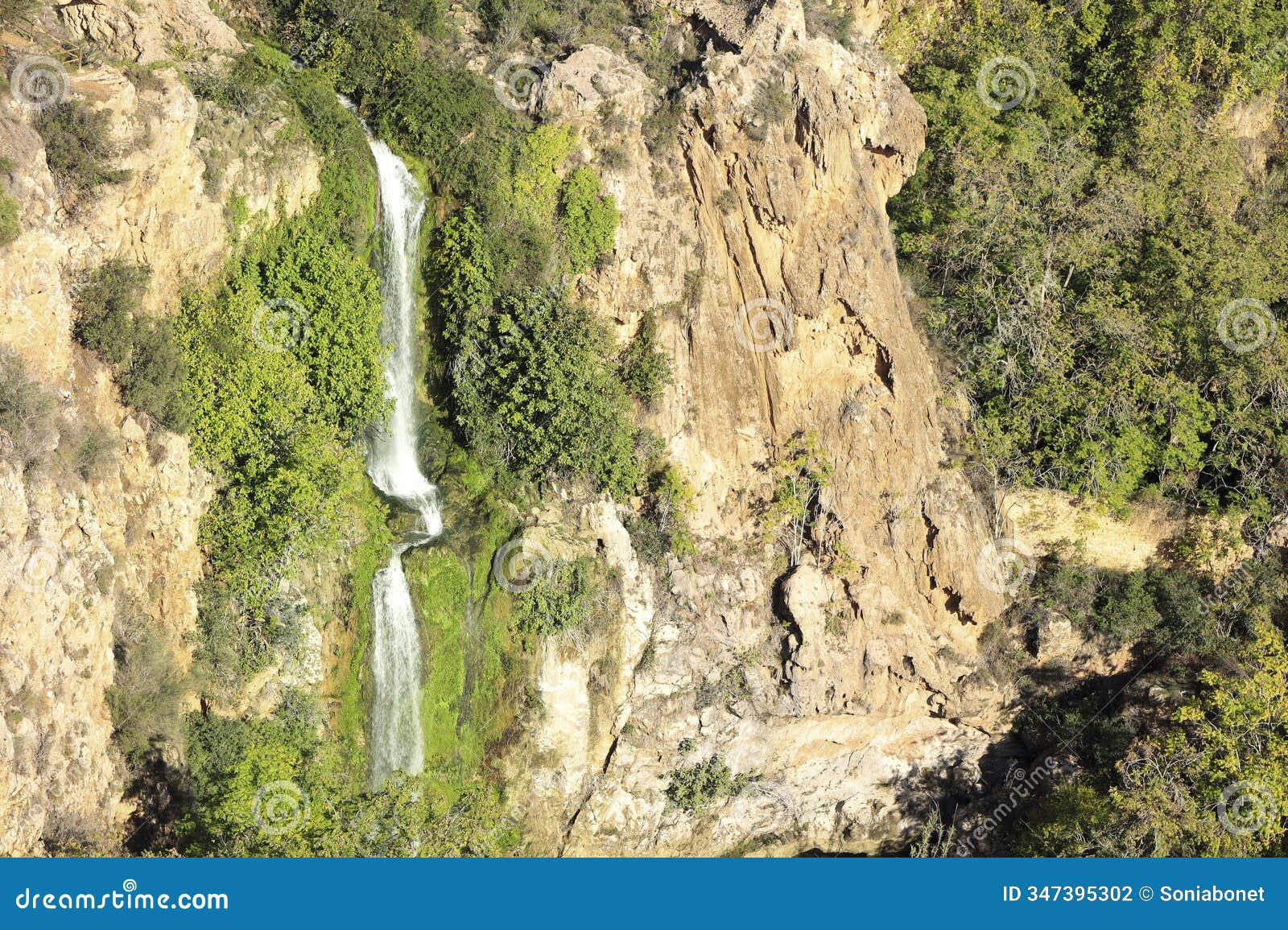 el salto de chella waterfall in chella town