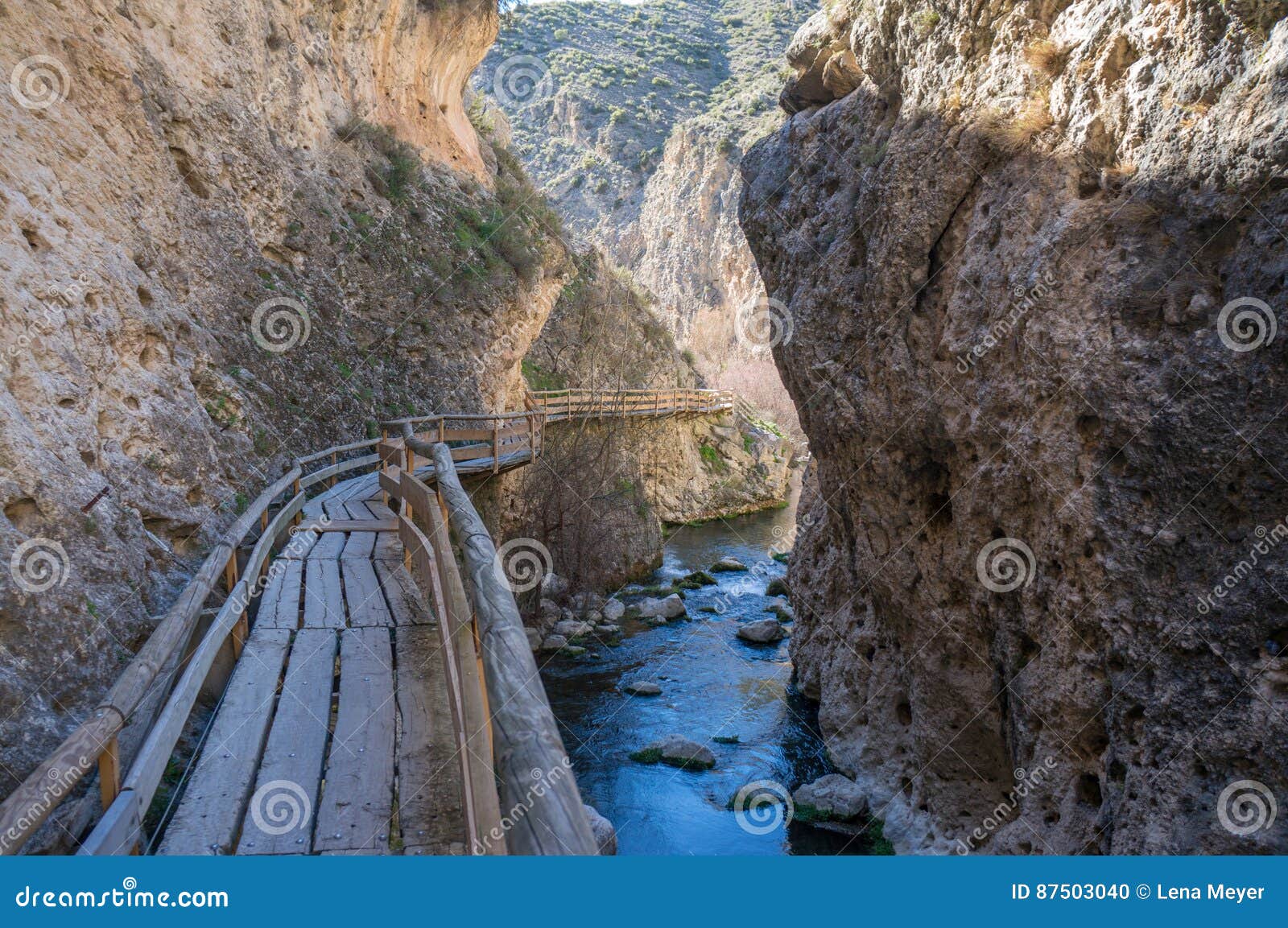 el sendero de la cerrada del rÃÂ­o castril