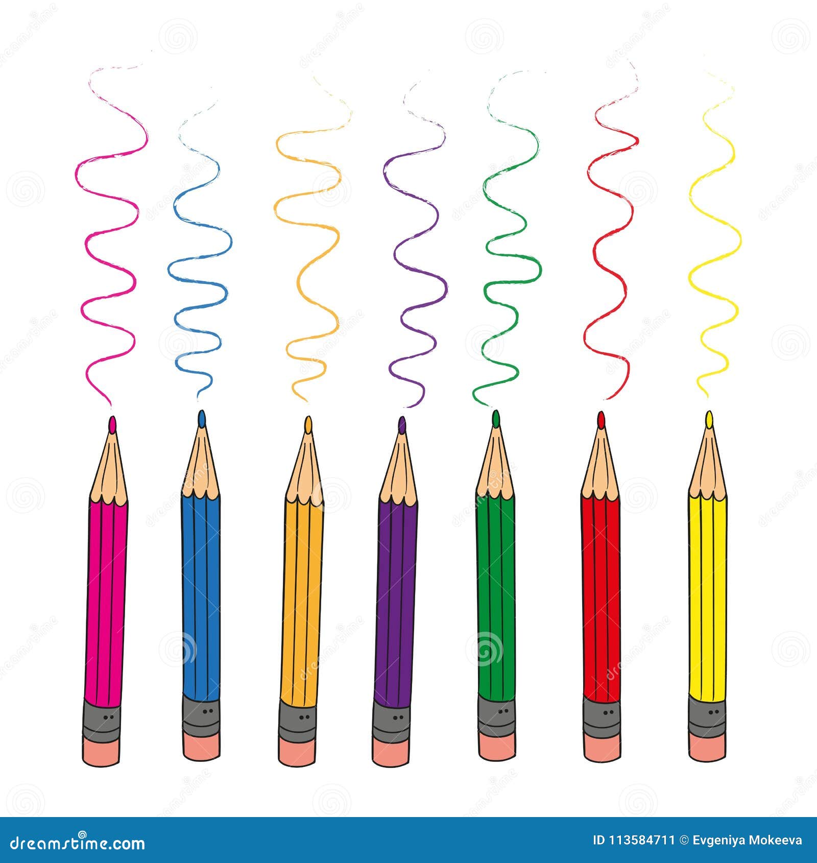 El Sistema De Color Dibujó a Lápiz Para Dibujar En El Fondo Blanco Ilustración del Vector - Ilustración de bosquejo, producto: 113584711 El Sistema De Color Dibujó a Lápiz Para Dibujar En El Fondo Blanco Ilustración del Vector - Ilustración de bosquejo, producto: 113584711