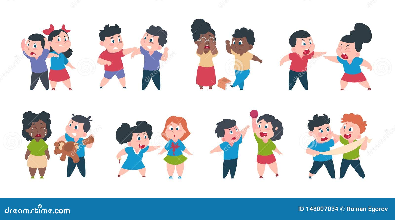 El Tiranizar Del Ni?o Los Malos Niños Enojados Del Comportamiento Del Niño, Asustado Y Fuerte Están En Conflicto, Confrontación D Ilustración del Vector - Ilustración de lindo, aislado: 148007034 El Tiranizar Del Ni?o Los Malos Niños Enojados Del Comportamiento Del Niño, Asustado Y Fuerte Están En Conflicto, Confrontación D Ilustración del Vector - Ilustración de lindo, aislado: 148007034
