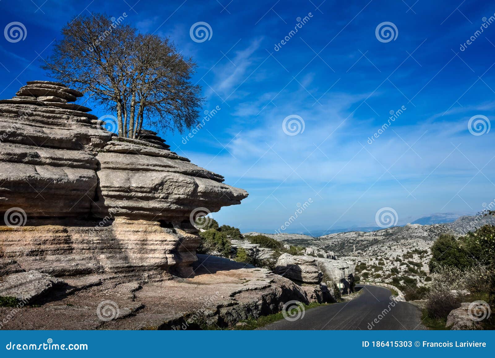 el torcal national geological park andalusia spain