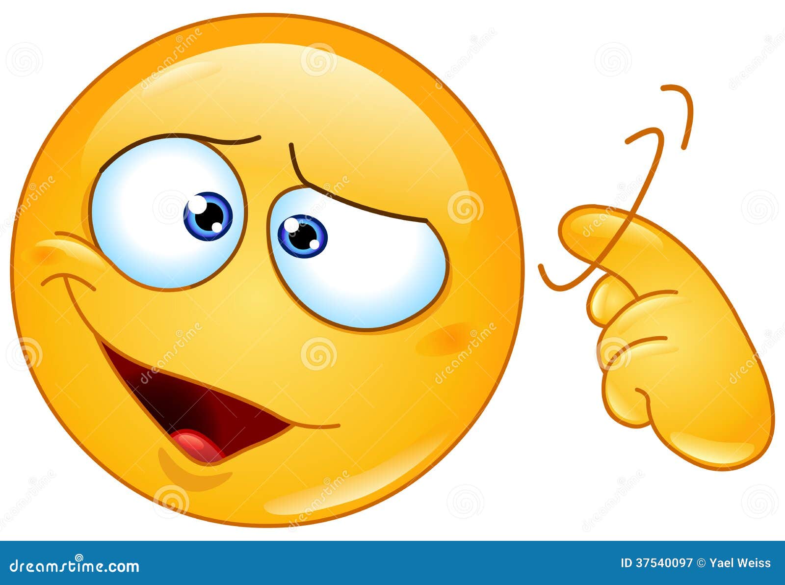 Emoji Con Dedo Ilustraciones Stock, Vectores, Y Clipart – (10,157  Ilustraciones Stock), image size:1600x1192