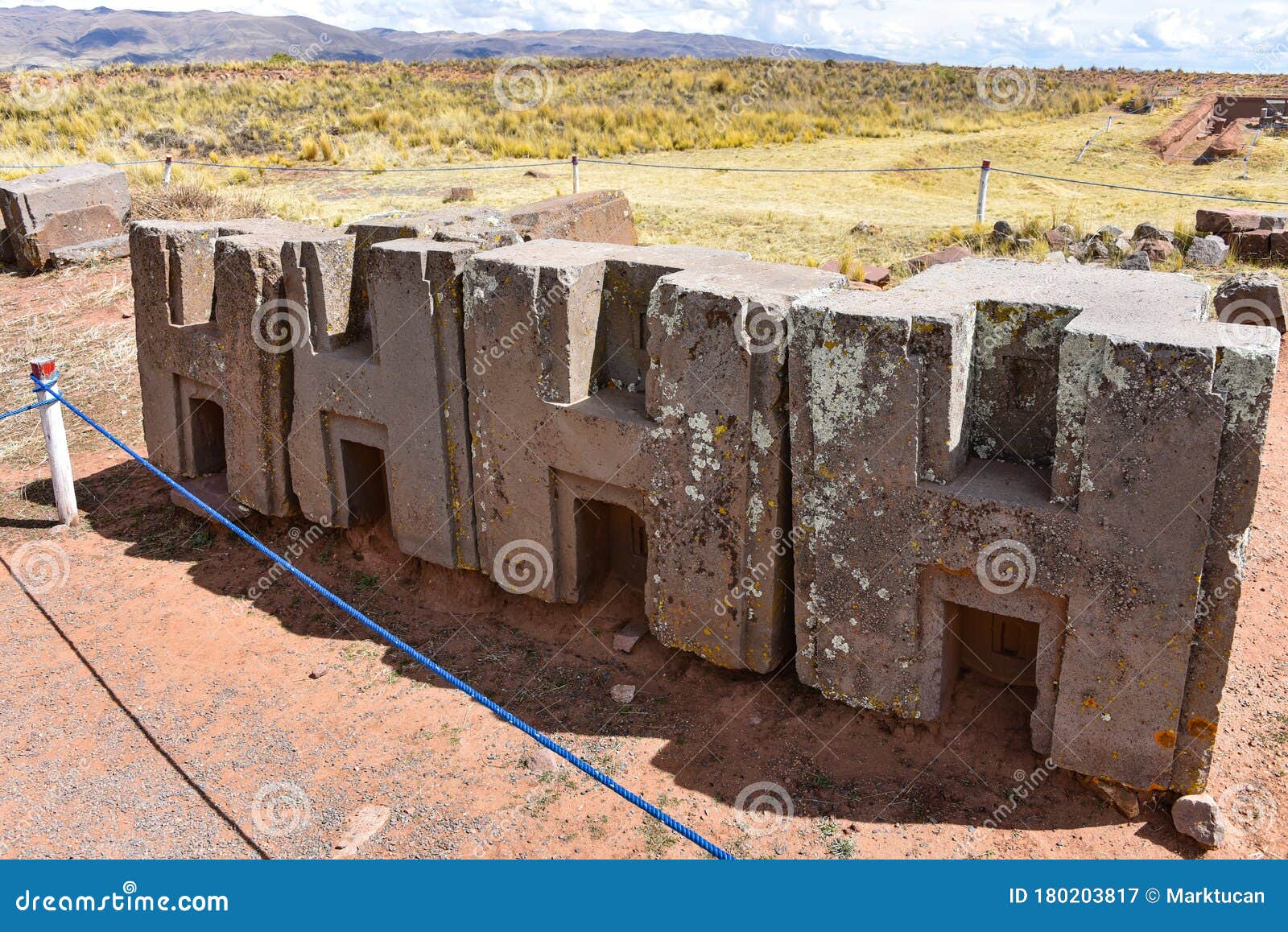 Elaborate Stone Carving in Megalithic 