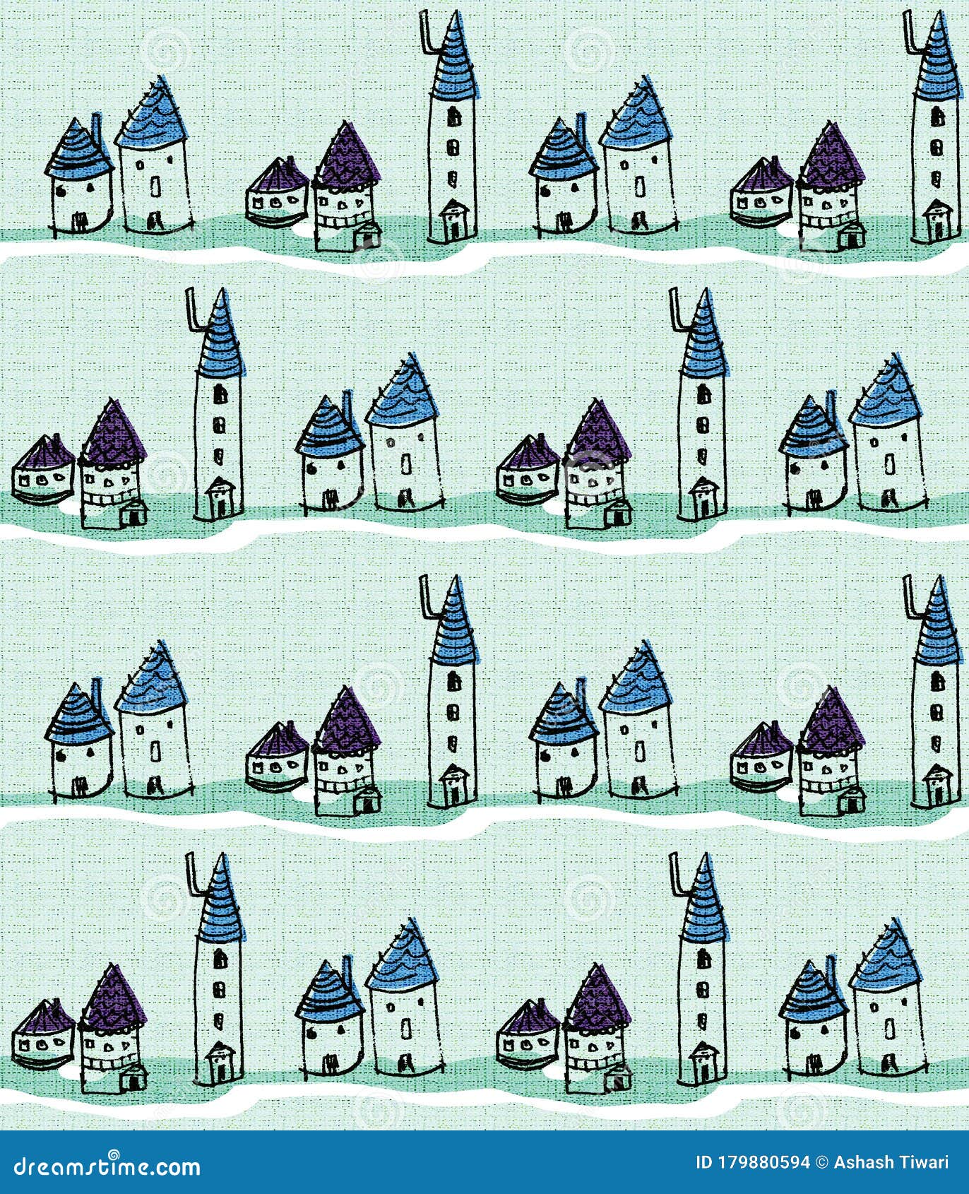 elagance mix object pattern with color backgound