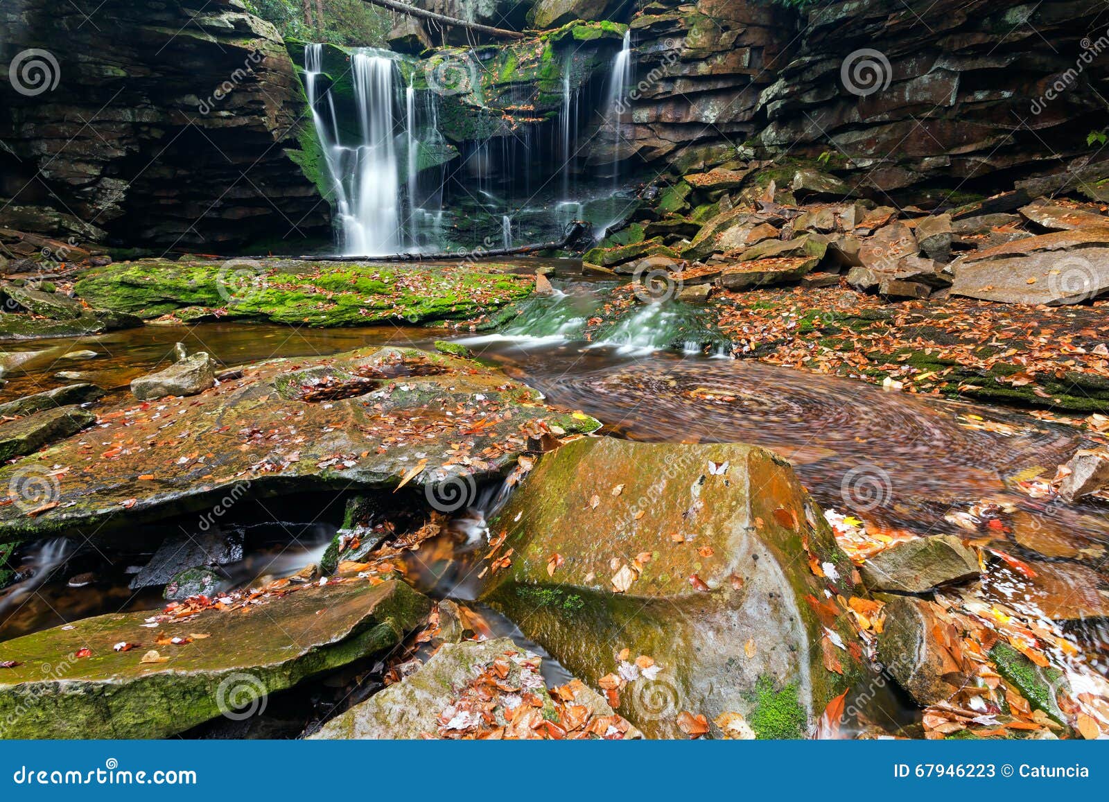elakala falls - canaan valley, west virginia