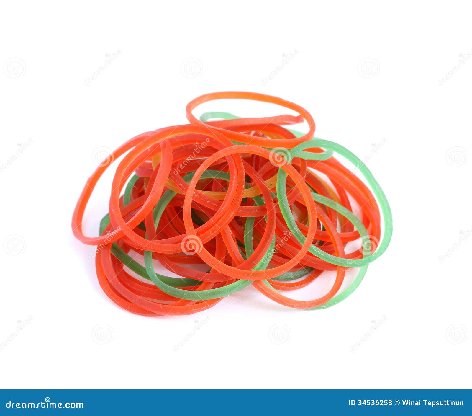 Elastic bands stock photo. Image of elastic, fasten, background - 34536258