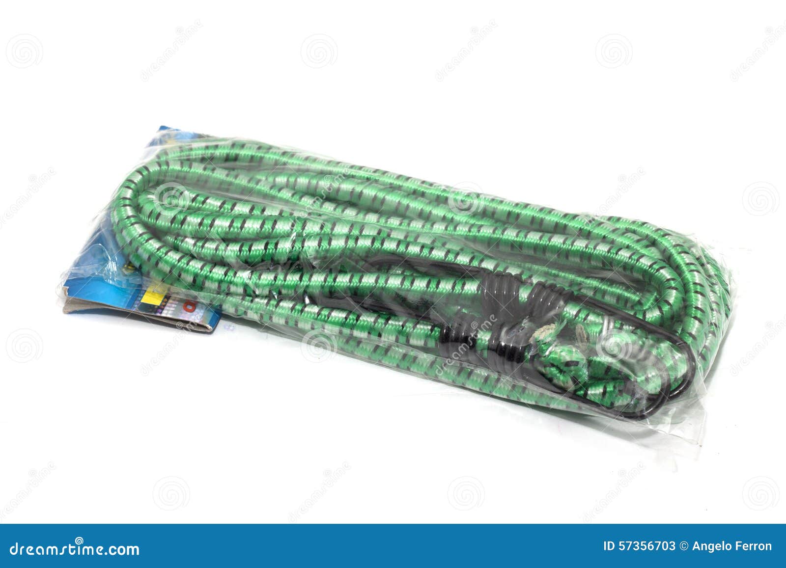 Elastic rope with hook stock image. Image of elastic 57356703