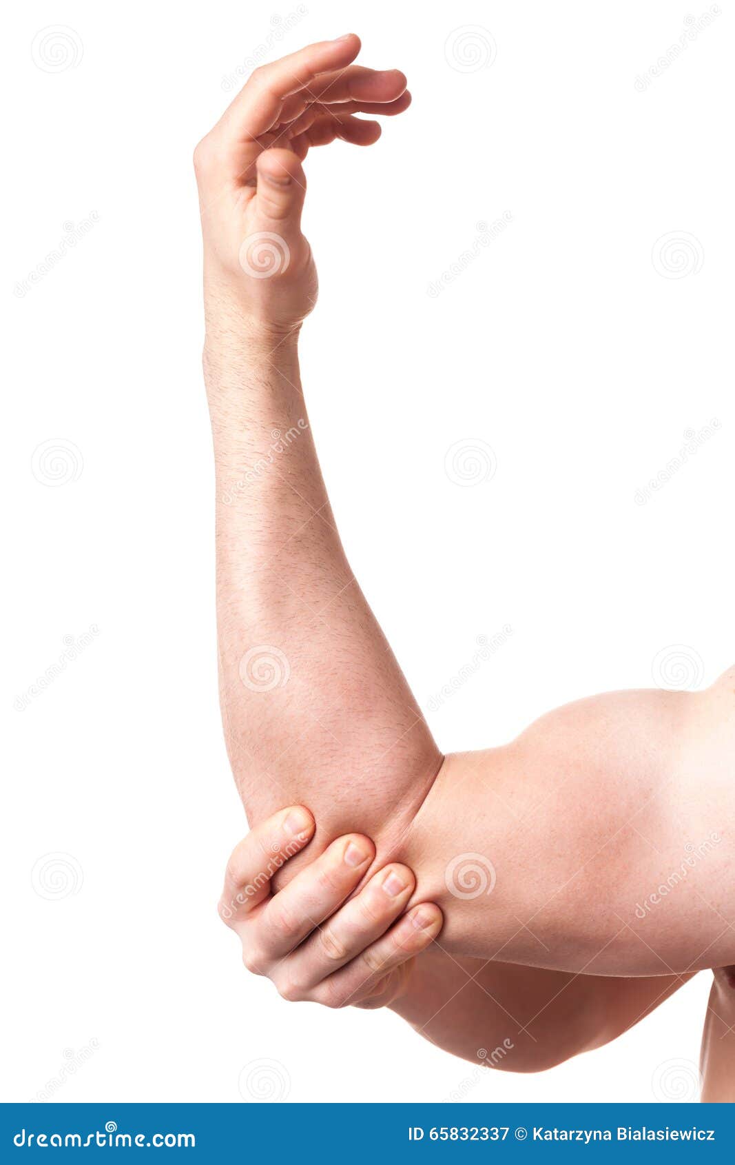 Elbow joint pain stock image. Image of elbow, healthcare 65832337
