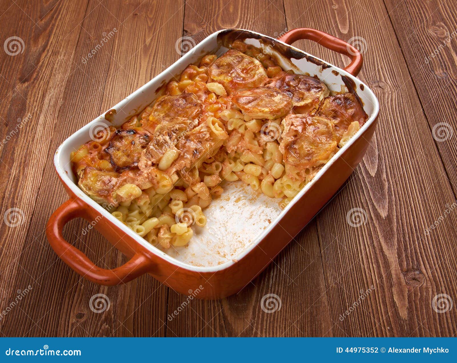 Elbow Macaroni Bake with Zucchini Stock Photo Image of cook, macro