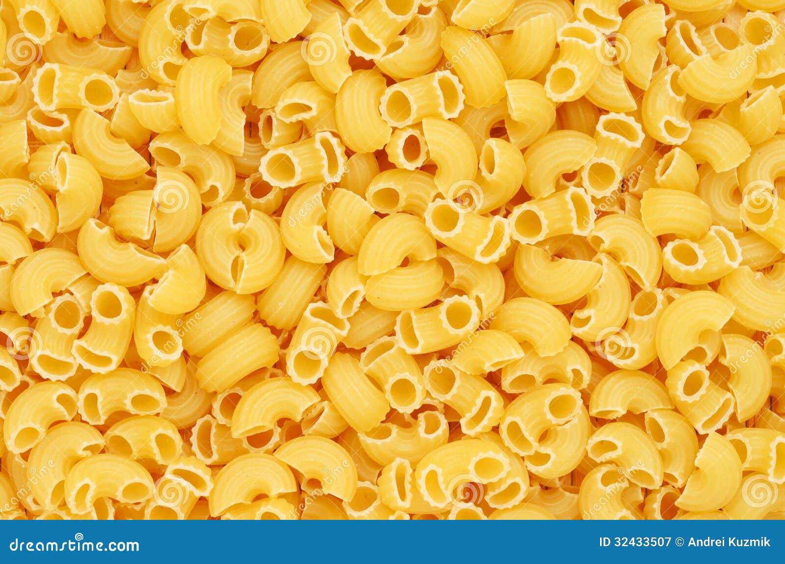 Elbow Pasta Texture Royalty-Free Stock Photography | CartoonDealer.com