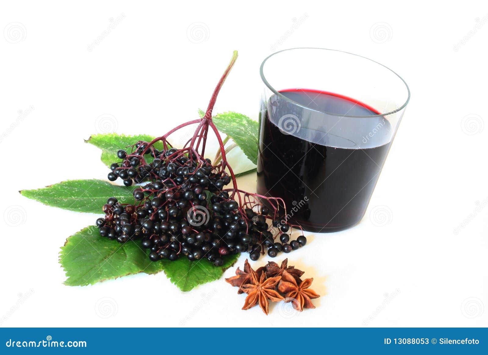 Elderberry juice stock image. Image of juice, fliederbeer 13088053