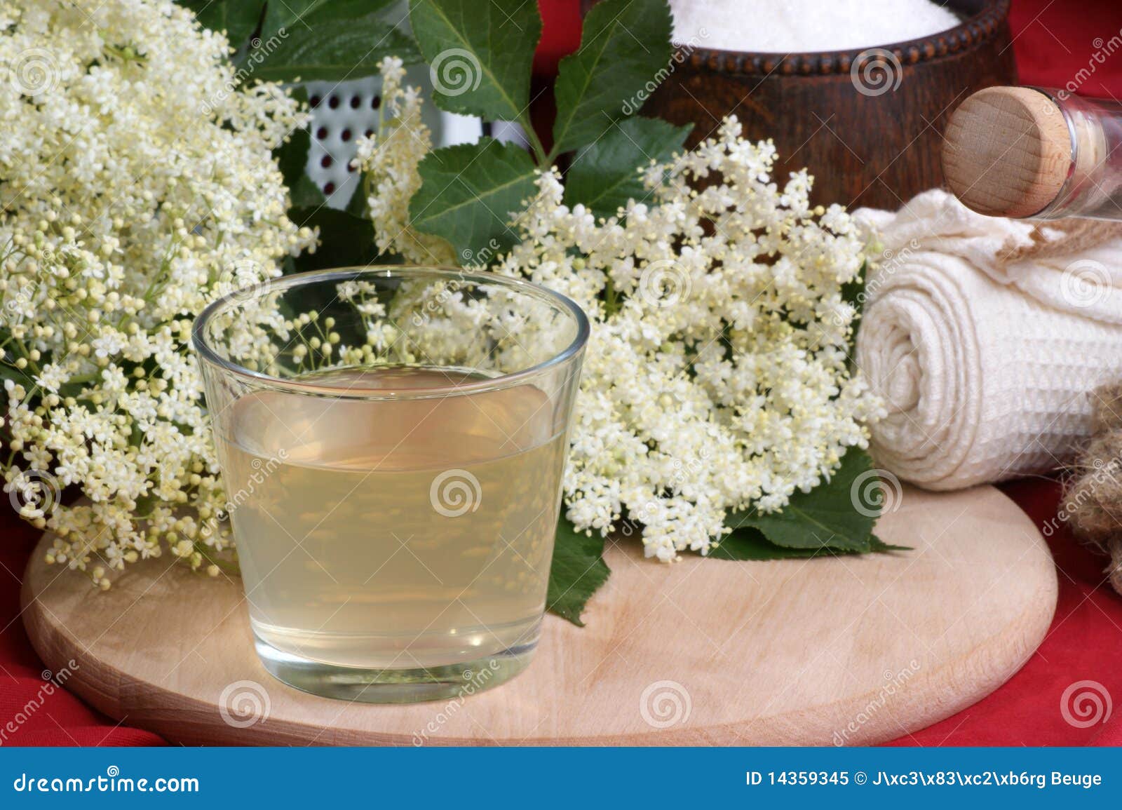 Elderflower Juice in a Glass Stock Image Image of elderflower, sweet