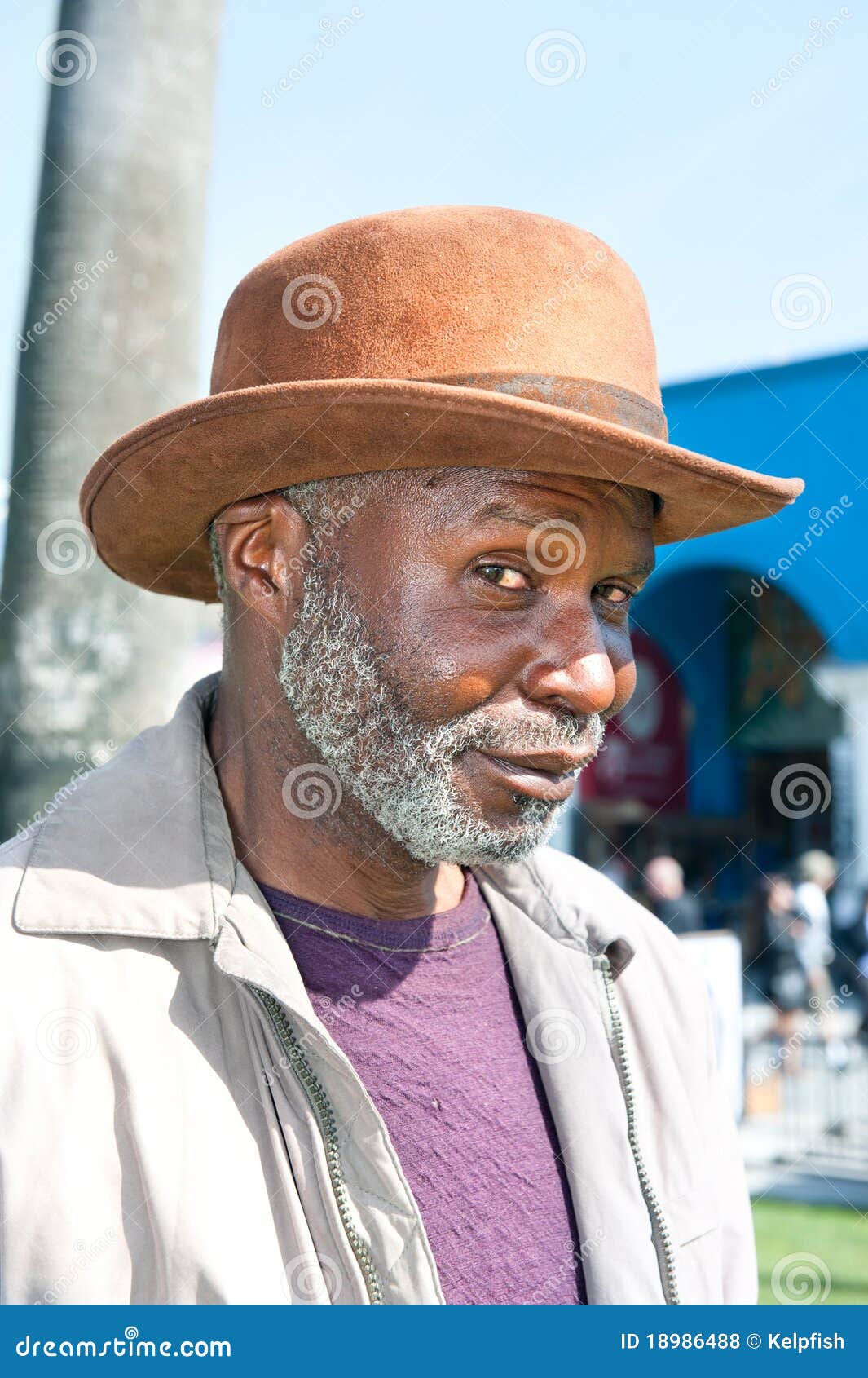 Elderly black man stock photo. Image of people, happy 18986488