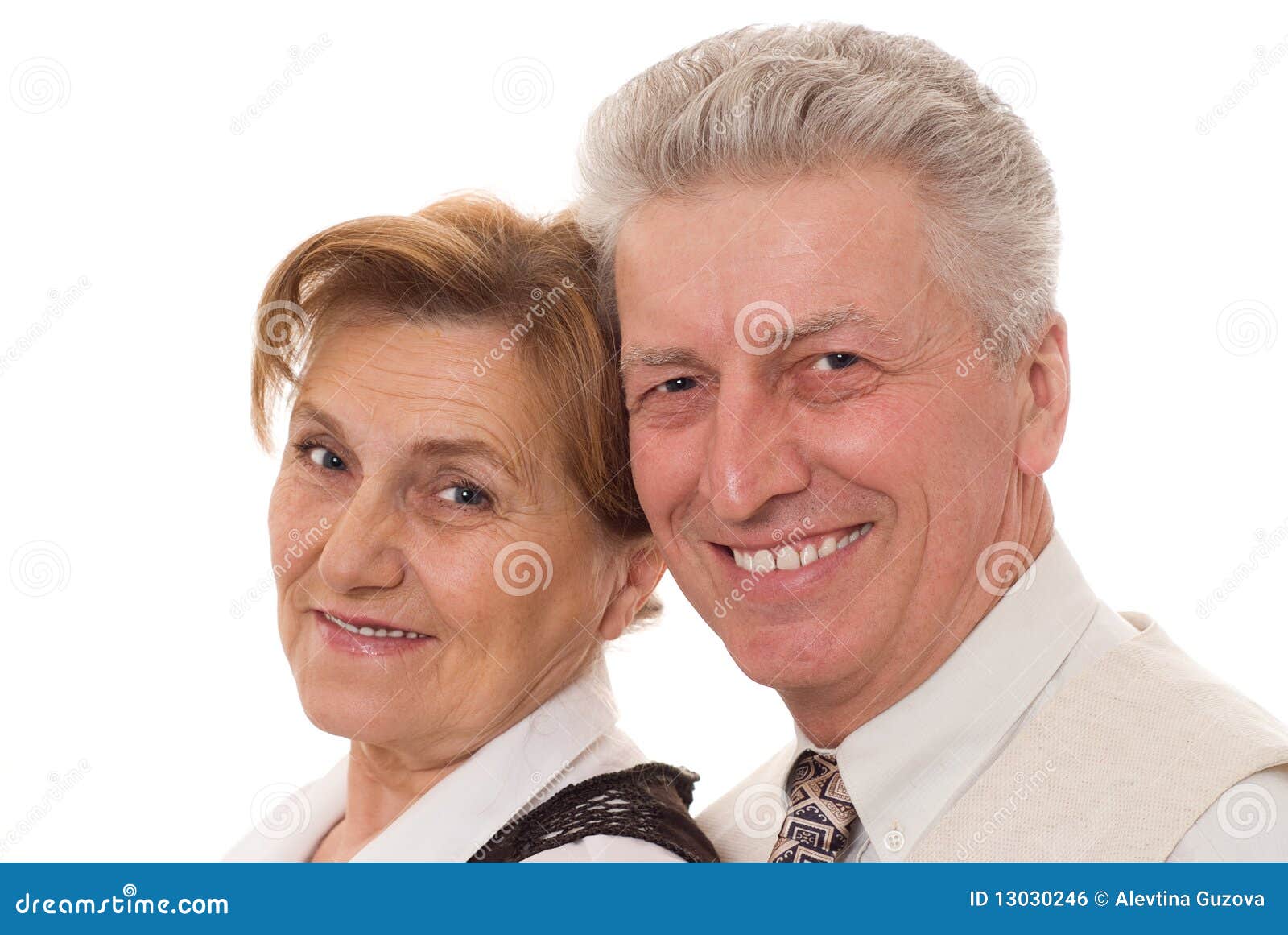 Elderly Couple in the Office Stock Photo Image of female, manager