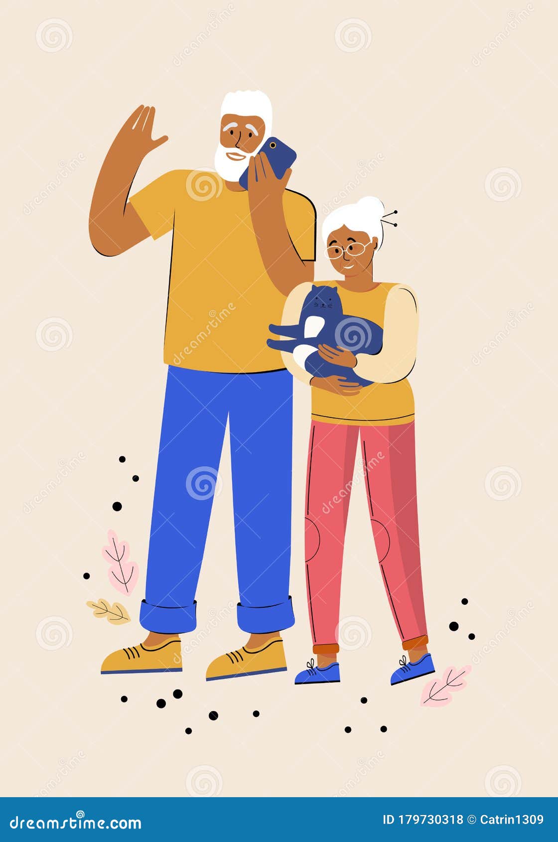 Two People Talking Phone Stock Illustrations – 693 Two People Talking Phone  Stock Illustrations, Vectors & Clipart - Dreamstime