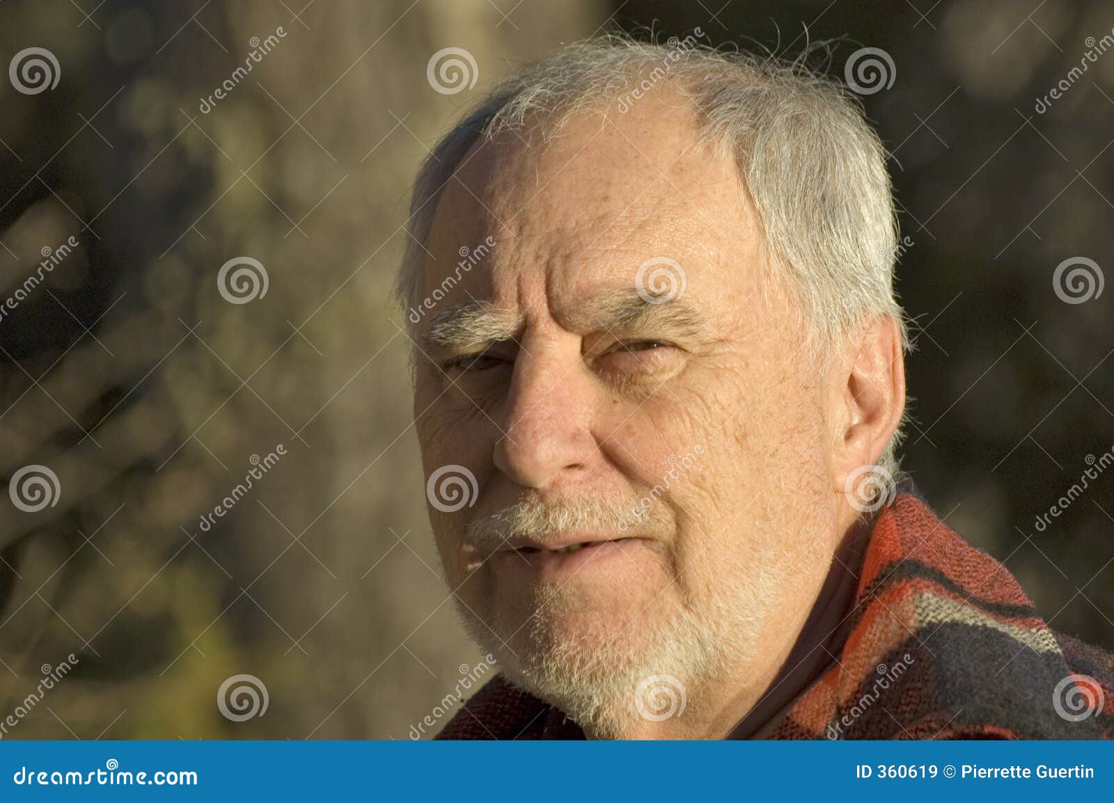 elderly man portrait