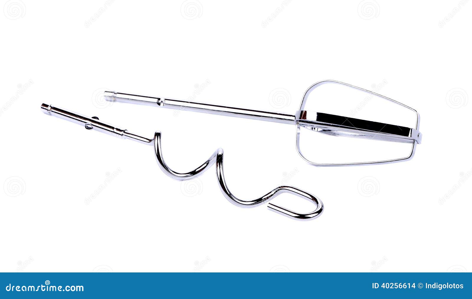 Electric Beater Attachments. Stock Photo Image of rotate, horizontal