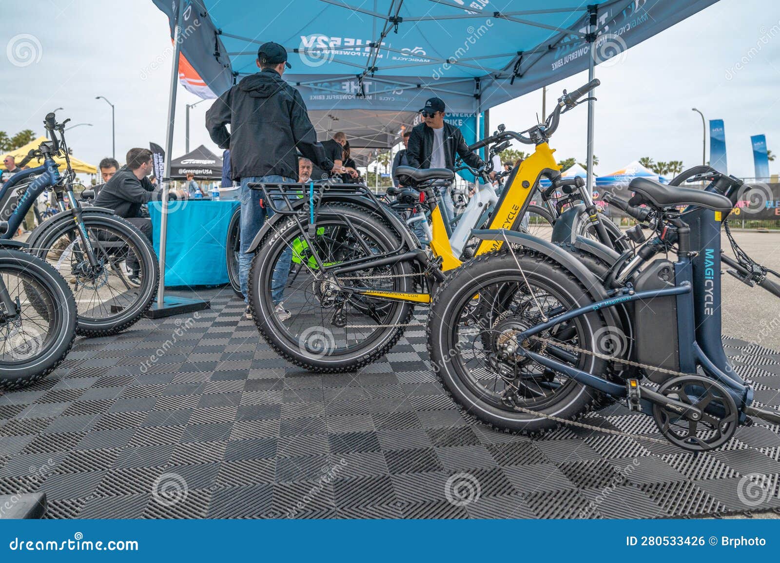 Electric Bicycle during Electrify Expo, Long Beach Convention Center