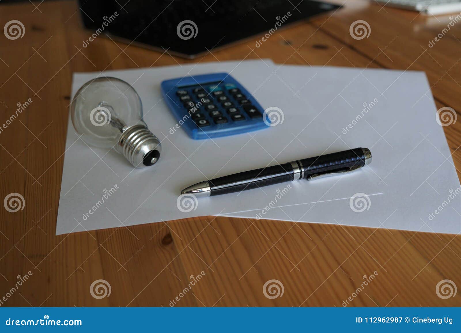 Electric Bill Charges Stock Image Image Of Economize 112962987