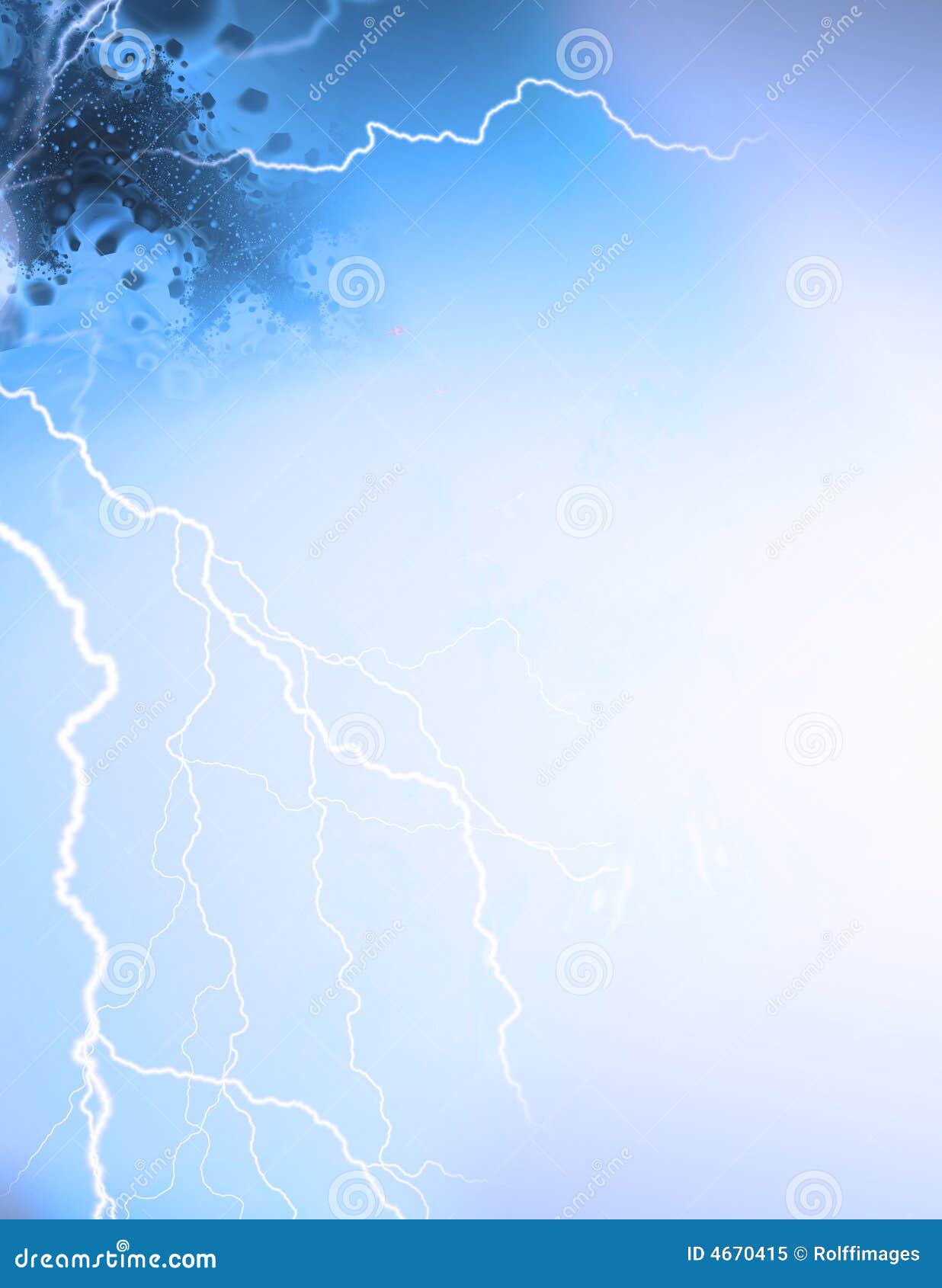 Electric Blue stock illustration. Illustration of dramatic - 4670415