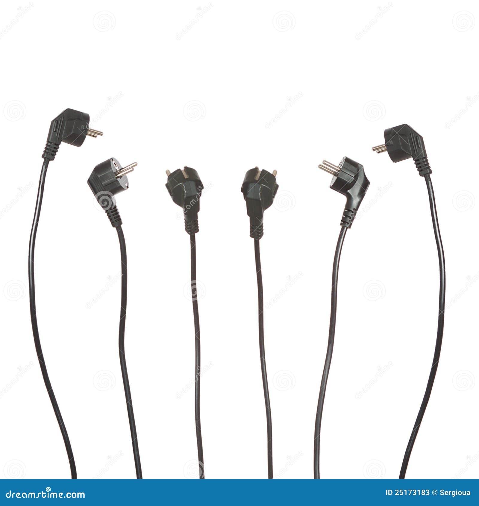 Electric Cable For Electrical Appliances. Stock Image Image of