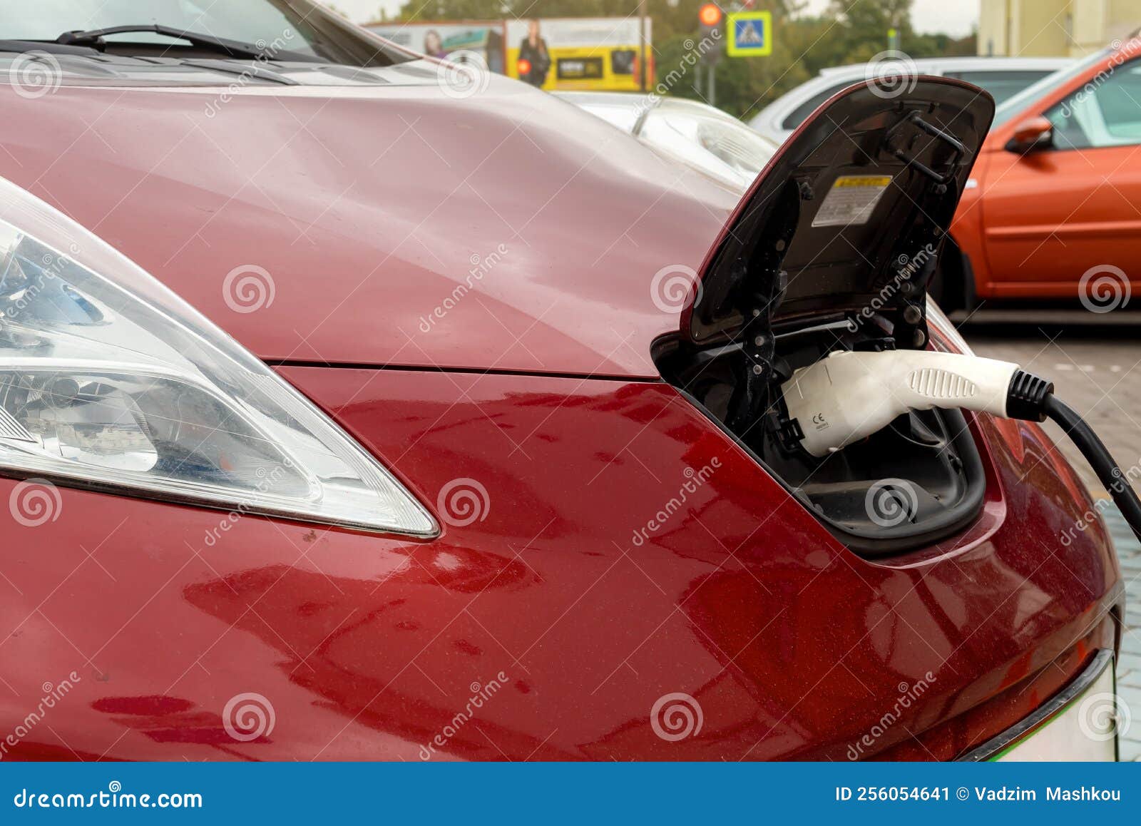electric-car-at-the-charging-station-ecology-stock-image-image-of