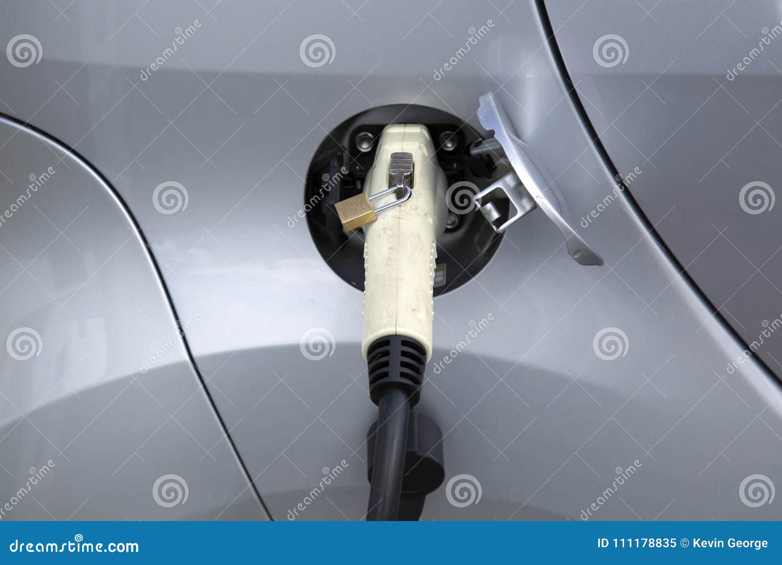 Electric Car Plug stock image. Image of background, electricity 111178835