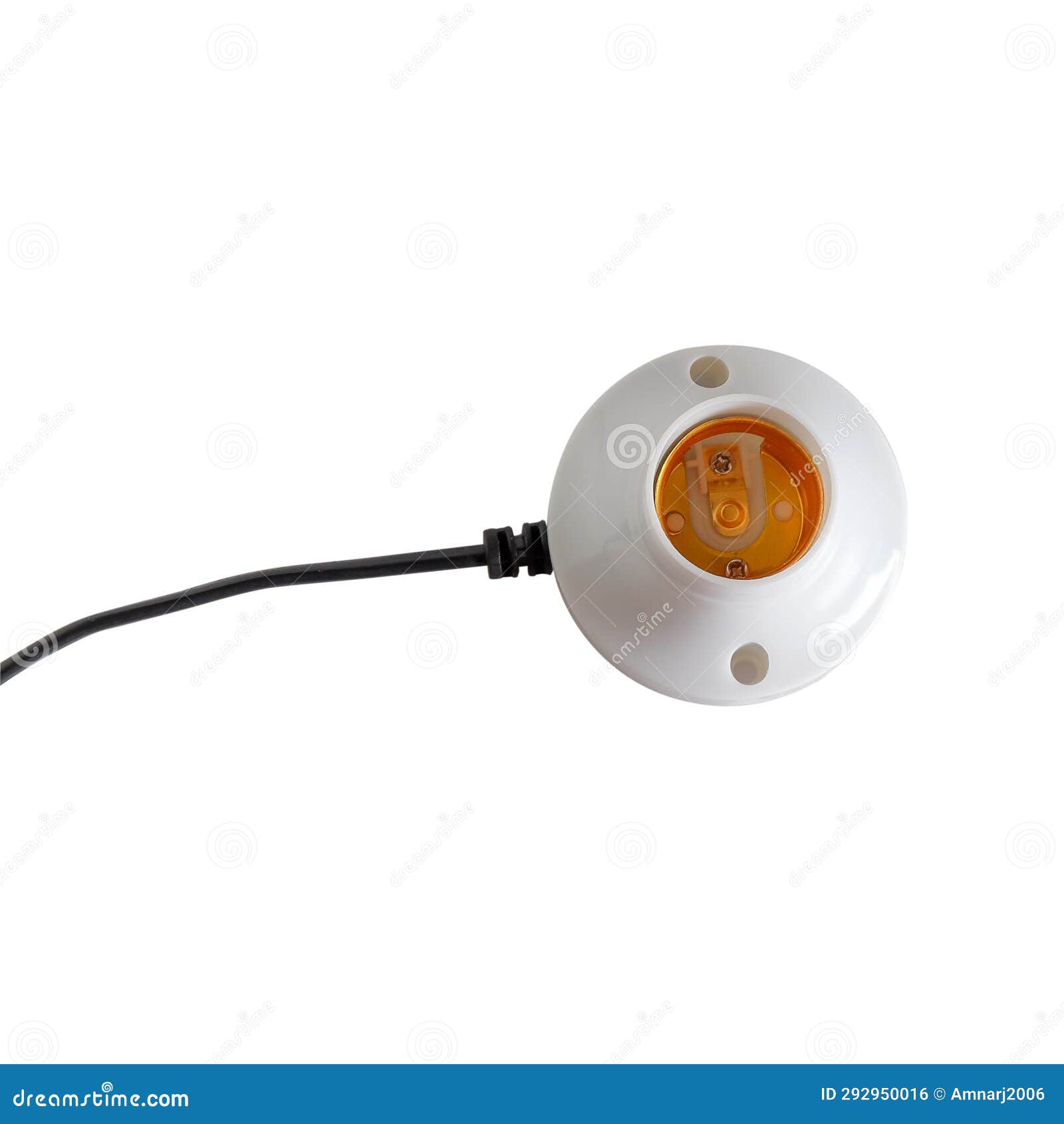 Electric Cartridge for Light Bulbs, Light Fitting, Lamp Holder. Stock