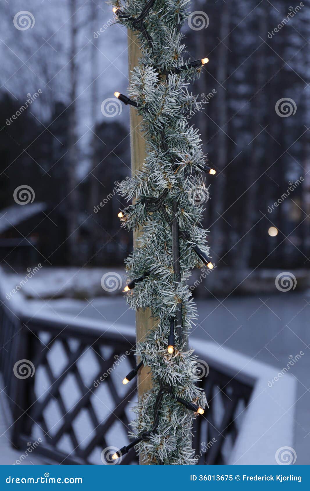Electric christmas lights stock image. Image of snow 36013675