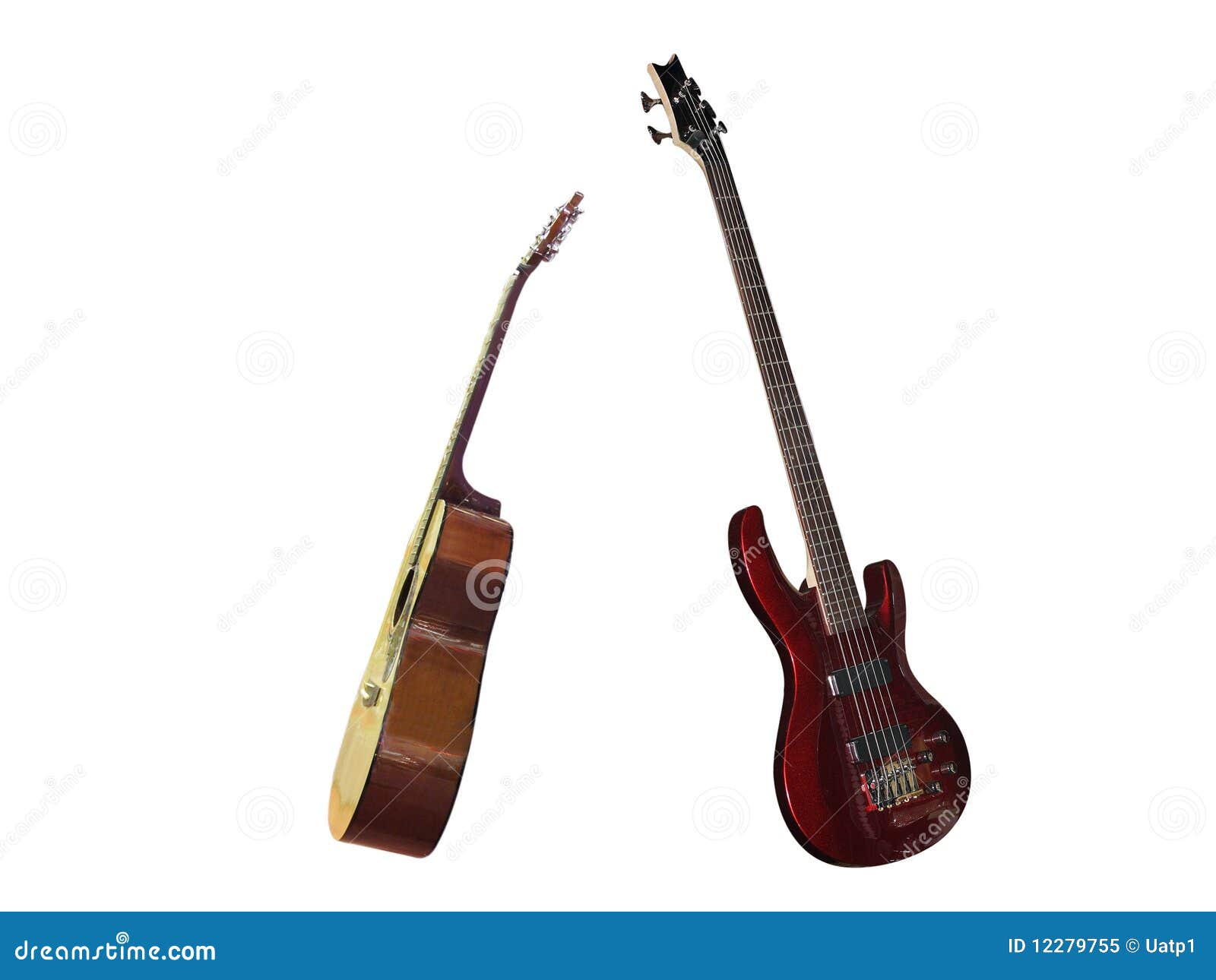 Electric And Classical Guitars Stock Image Image of culture, stringed