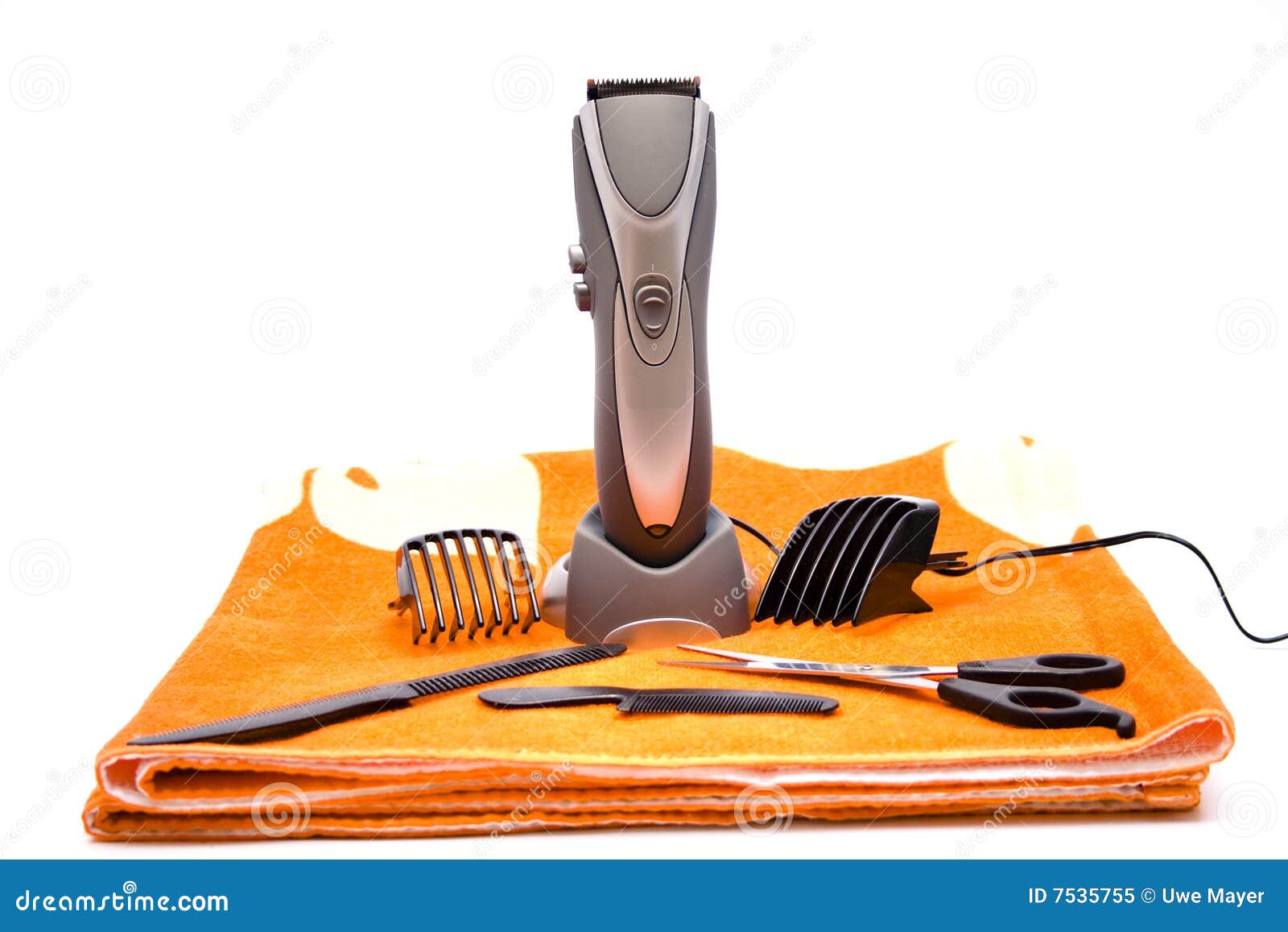 Electric clippers stock image. Image of elegant, tailor 7535755