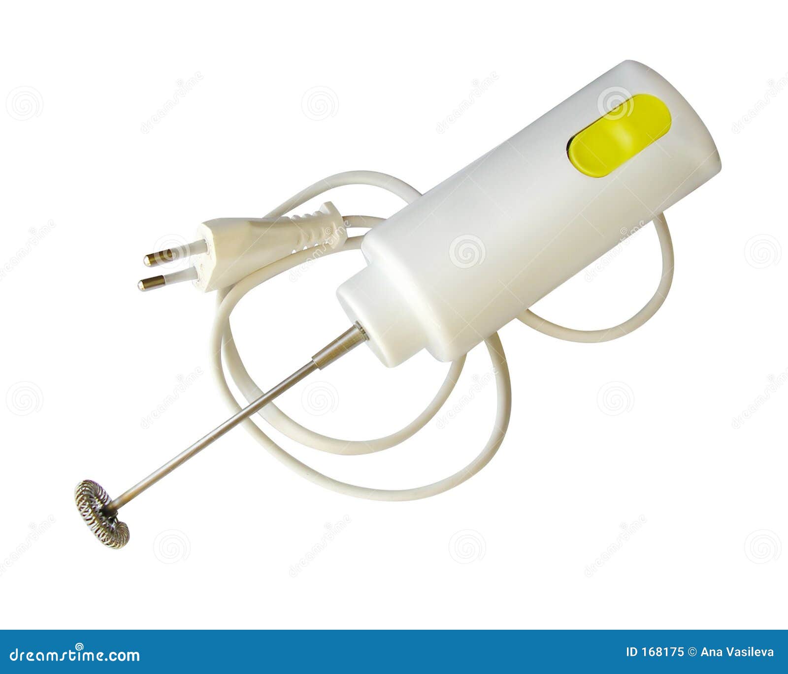 Electric Cocktail Mixer Isolated On White Picture. Image 168175