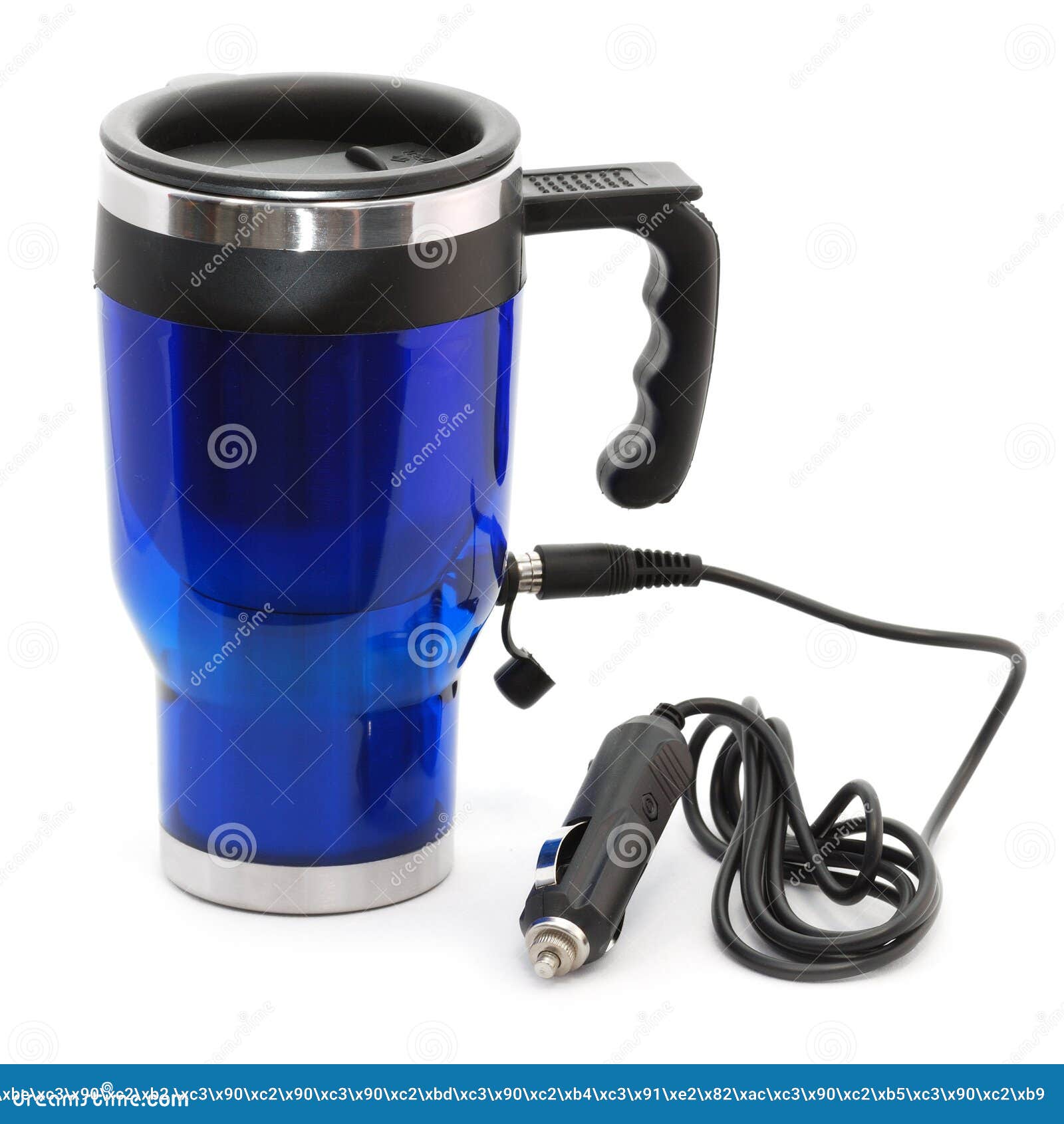 Electric Coffee Thermos Mug Stock Image Image of fridge, switch 15928143