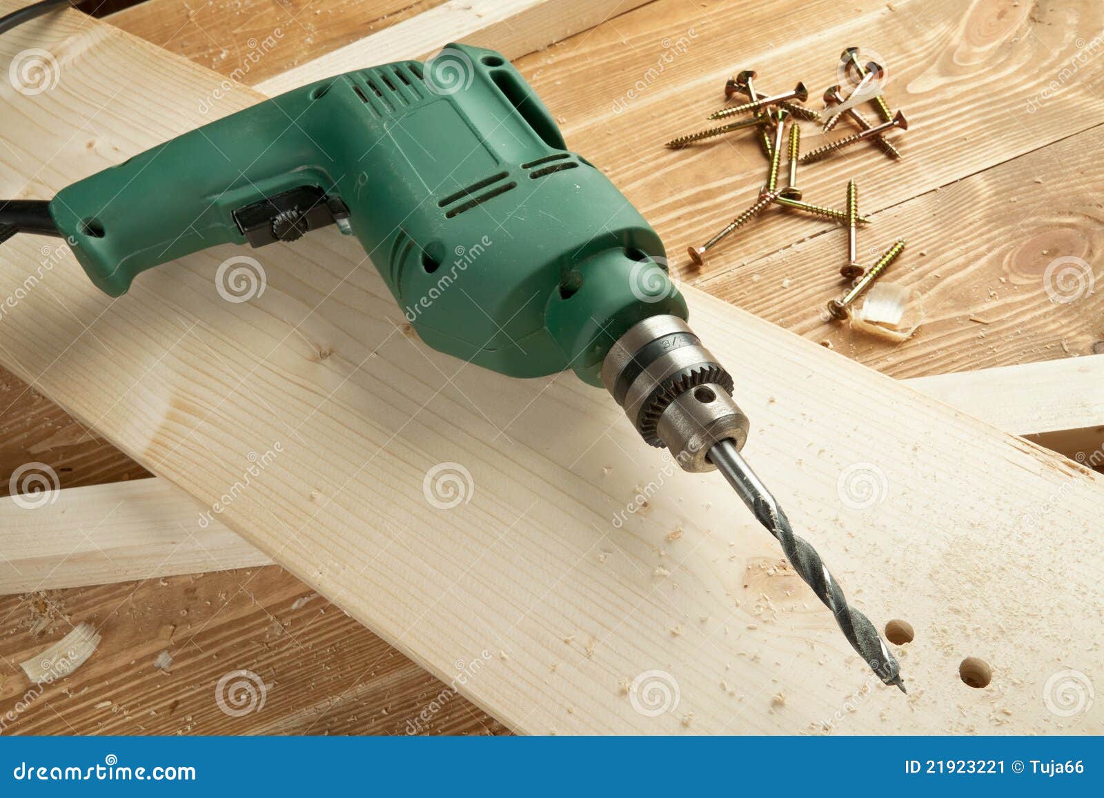 Electric drill stock image. Image of items, industry 21923221
