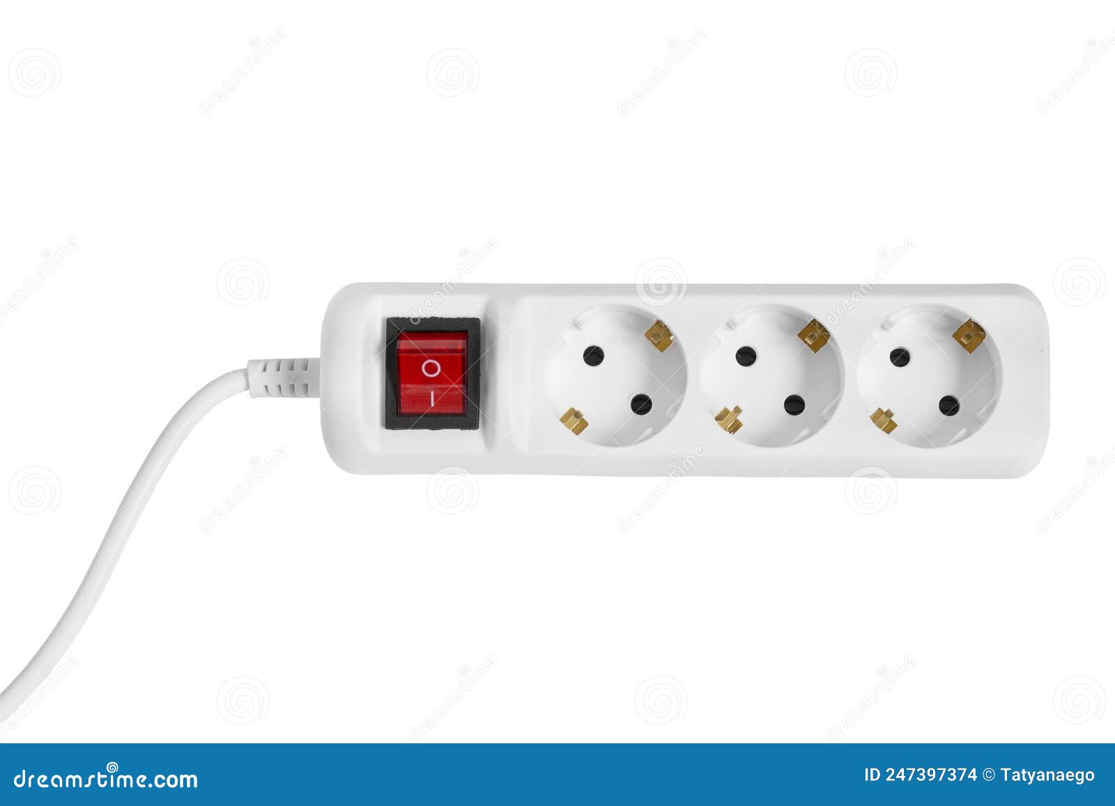 Electric extender isolated stock photo. Image of electrical 247397374