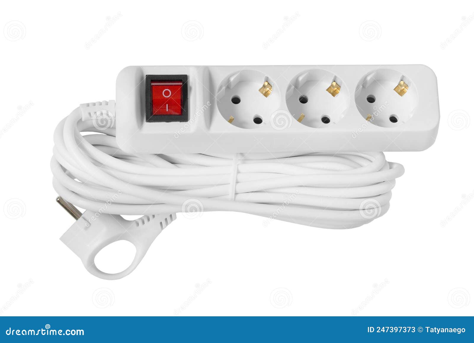 Electric extender isolated stock image. Image of electricity 247397373