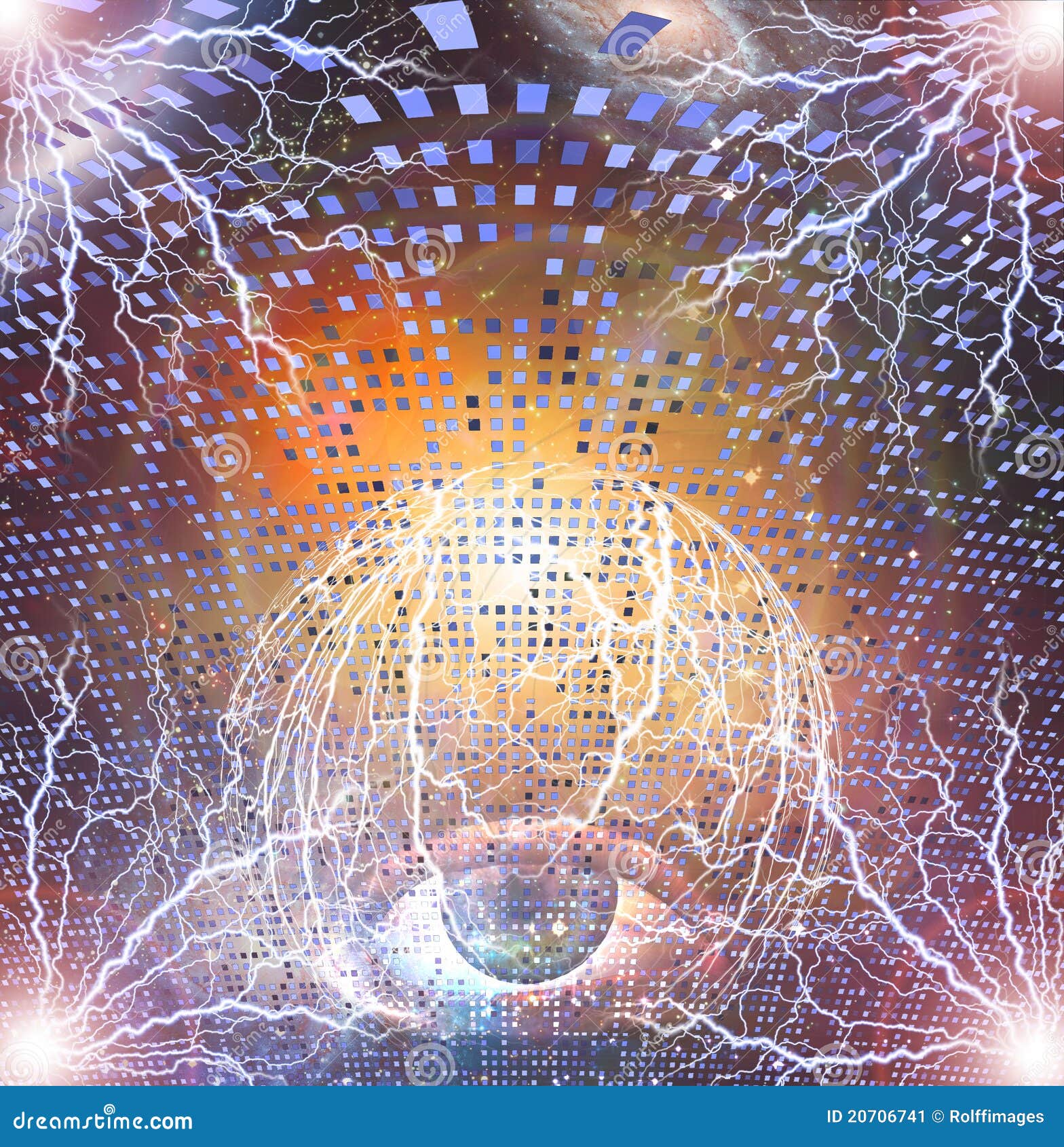 Electric Eye stock illustration. Illustration of watch 20706741