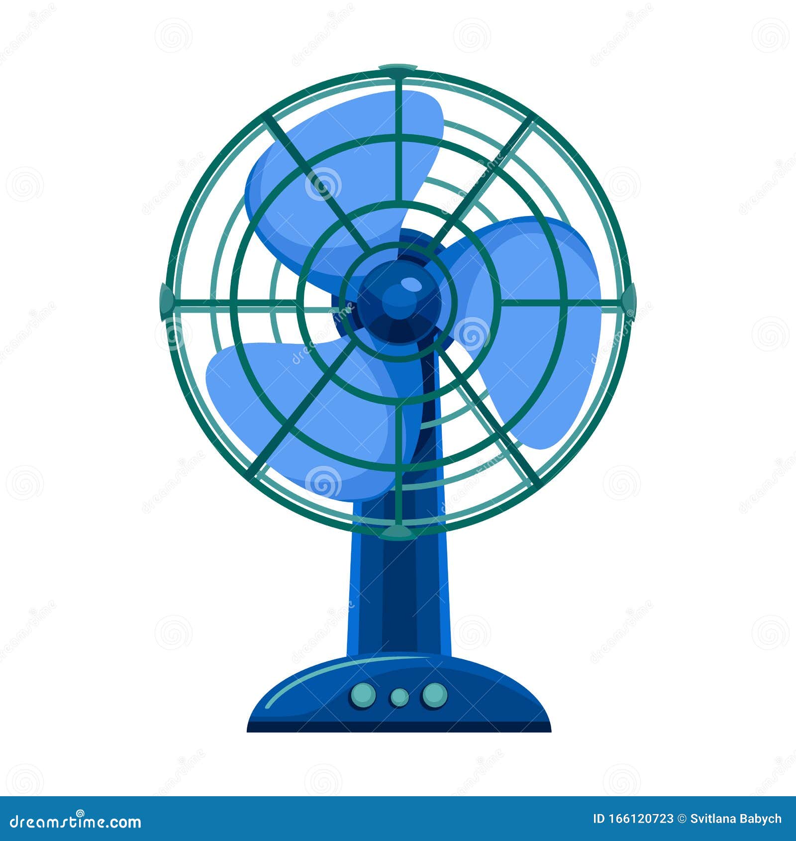 Electric Fan Vector Icon Isolated on White Background Electric Fan . Stock Vector - Illustration of industrial: 166120723