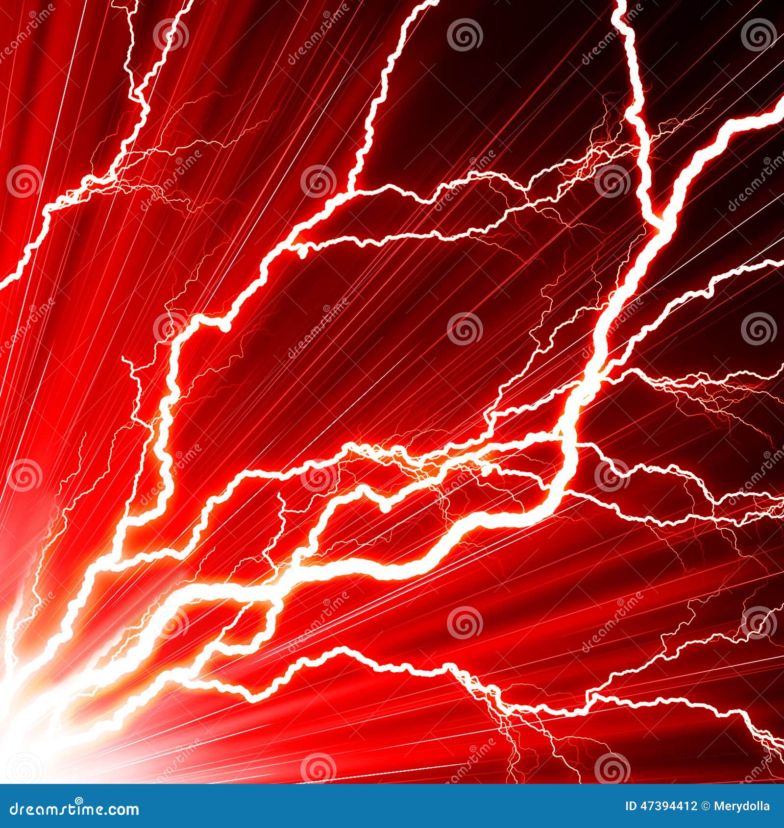 Electric flash stock illustration. Image of electrical 47394412