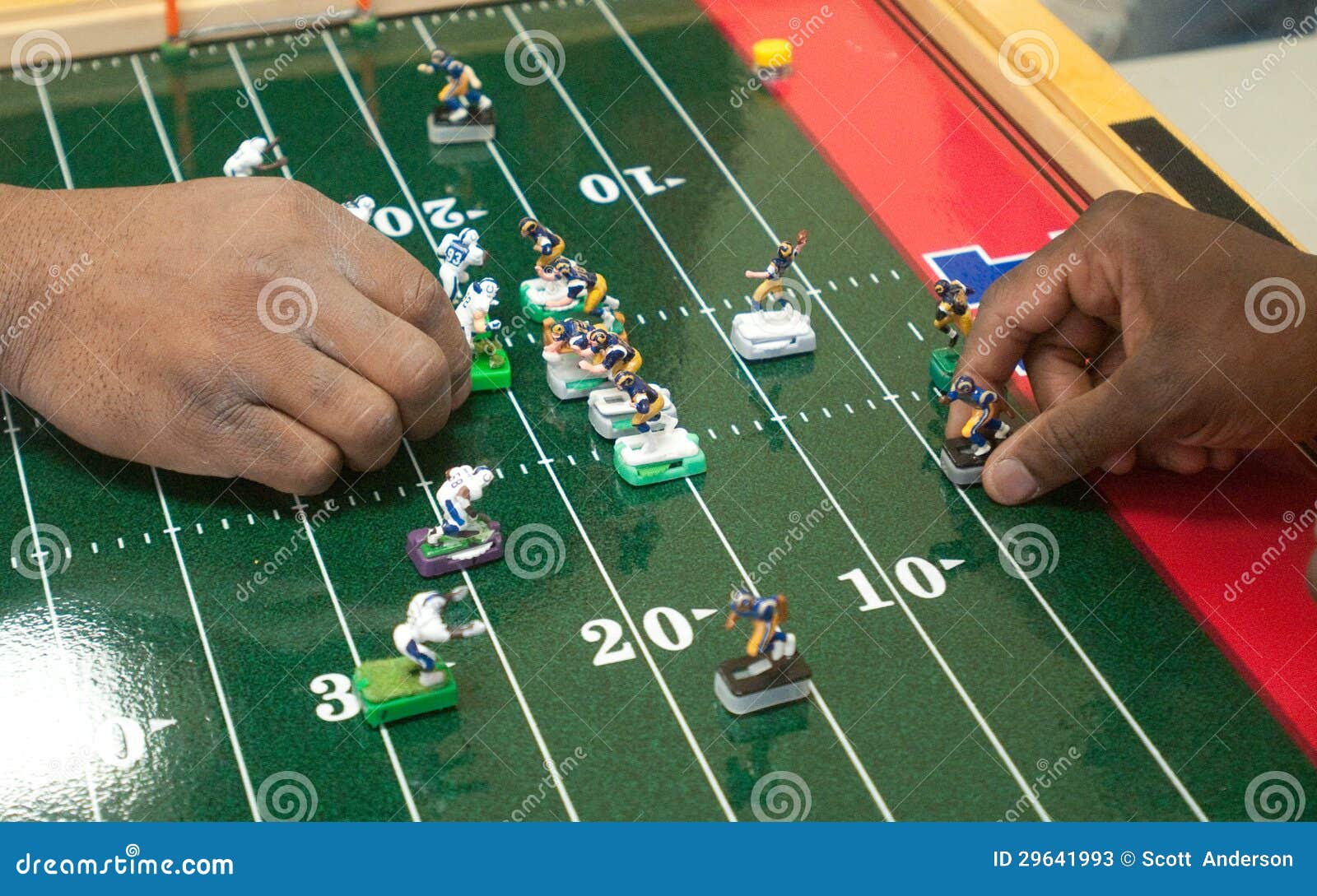 Electric Football editorial stock photo. Image of team 29641993