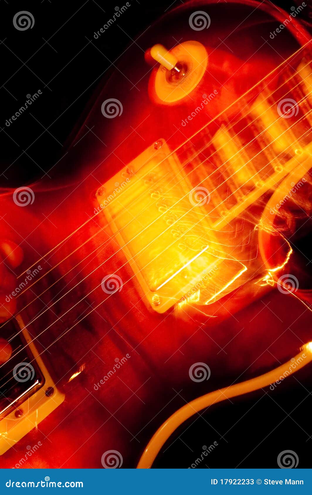 Electric guitar stock image. Image of electric, guitars - 17922233