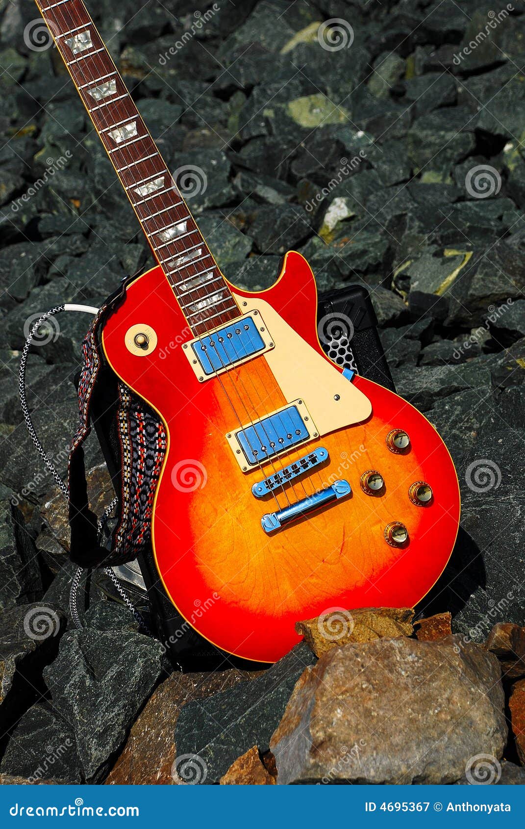 Vintage Electric Guitar Rocks Photos Free & RoyaltyFree Stock Photos