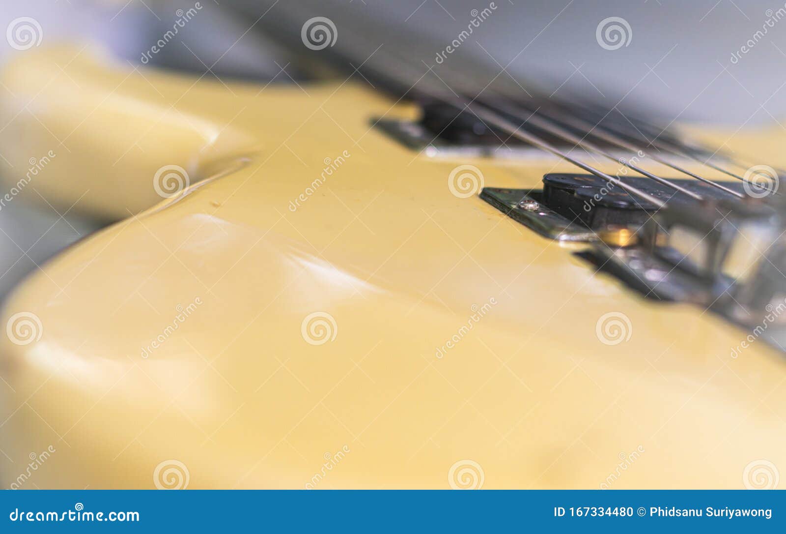 electric guitar sunburst closeup, macro abstract