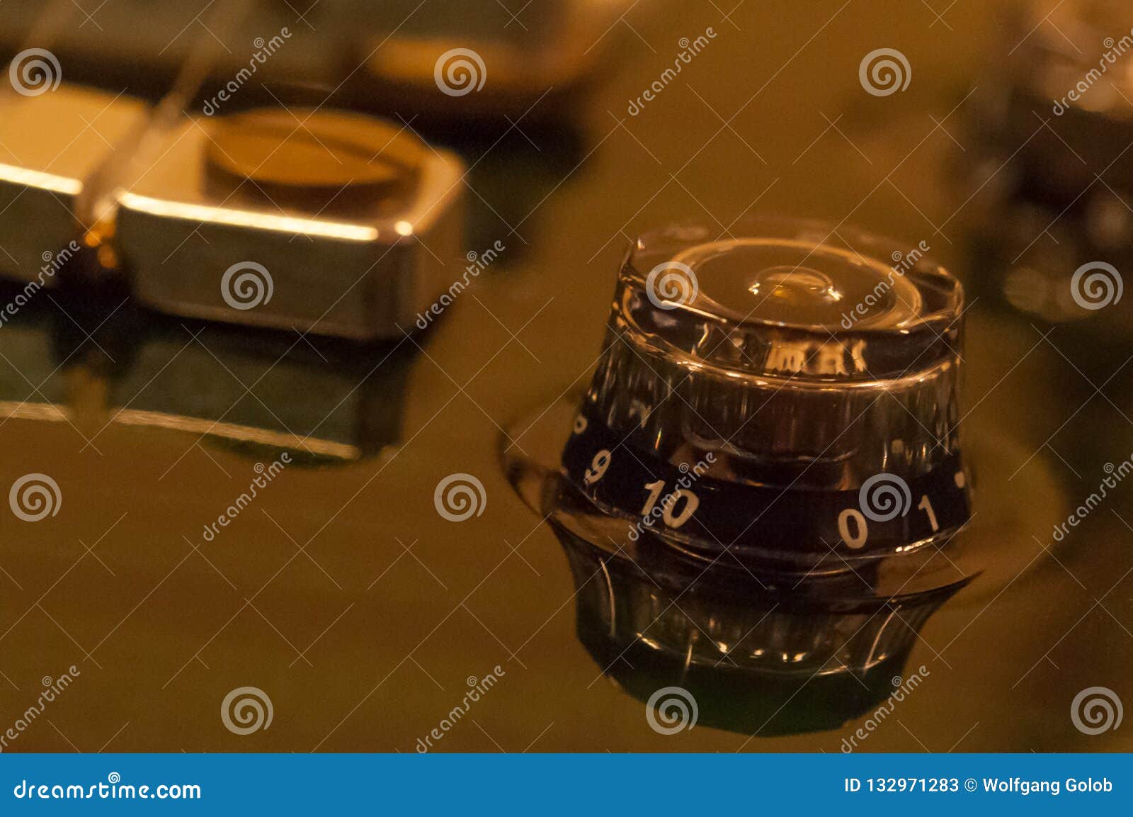 Electric guitar volume pot stock image. Image of potentiometer 132971283