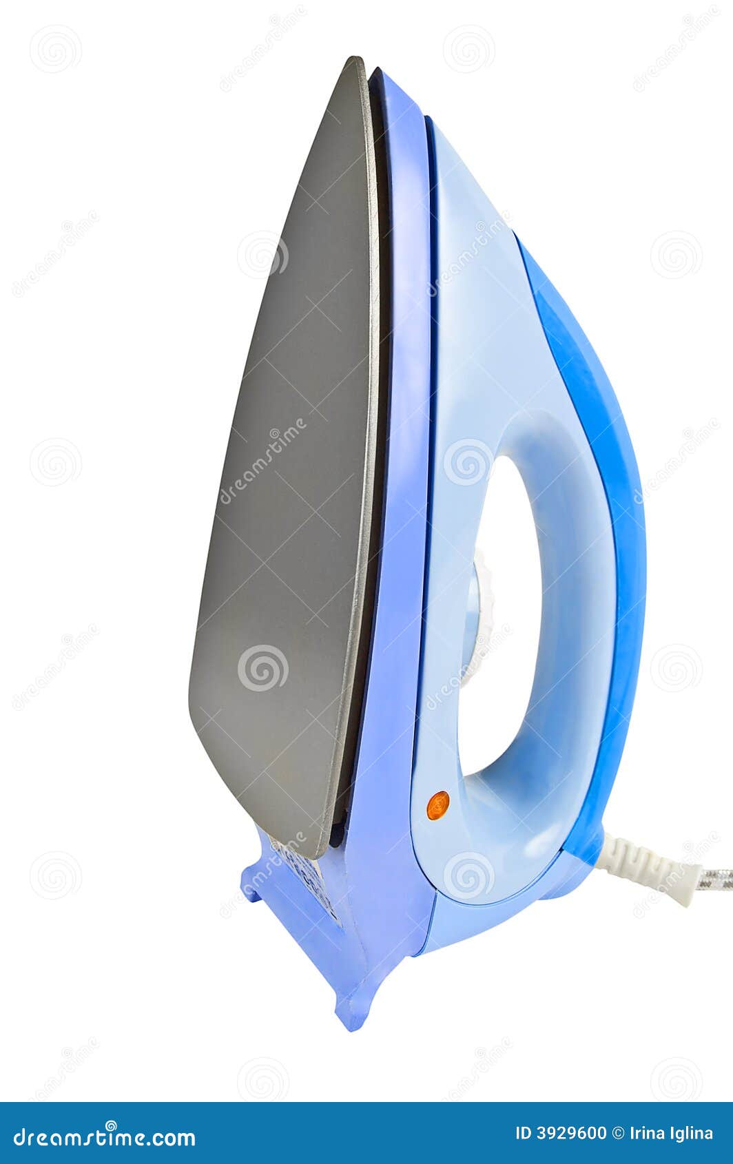 Electric iron stock photo. Image of flat, cable, industry 3929600